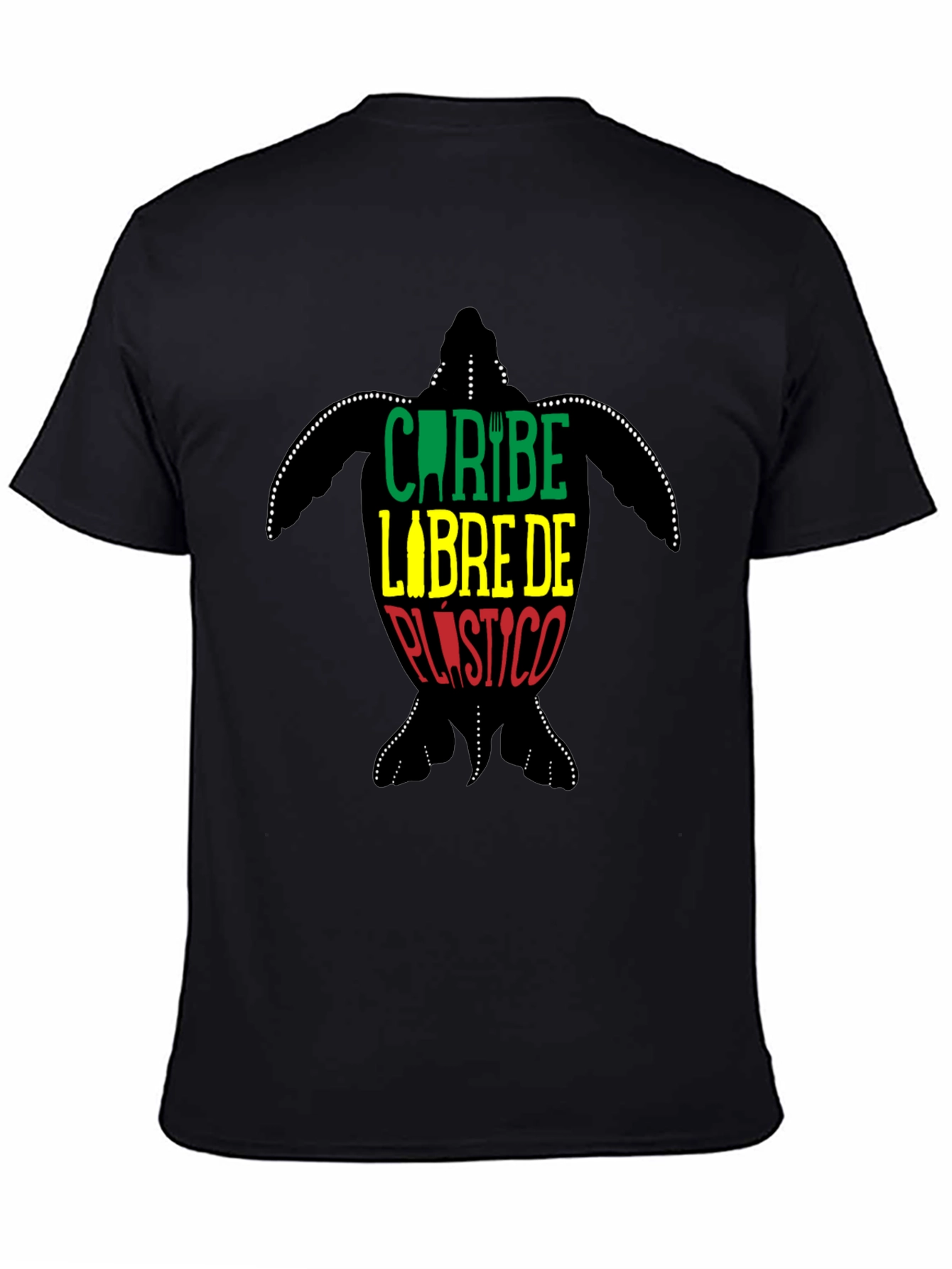 Caribbean Plastic Free Turtle T-Shirt