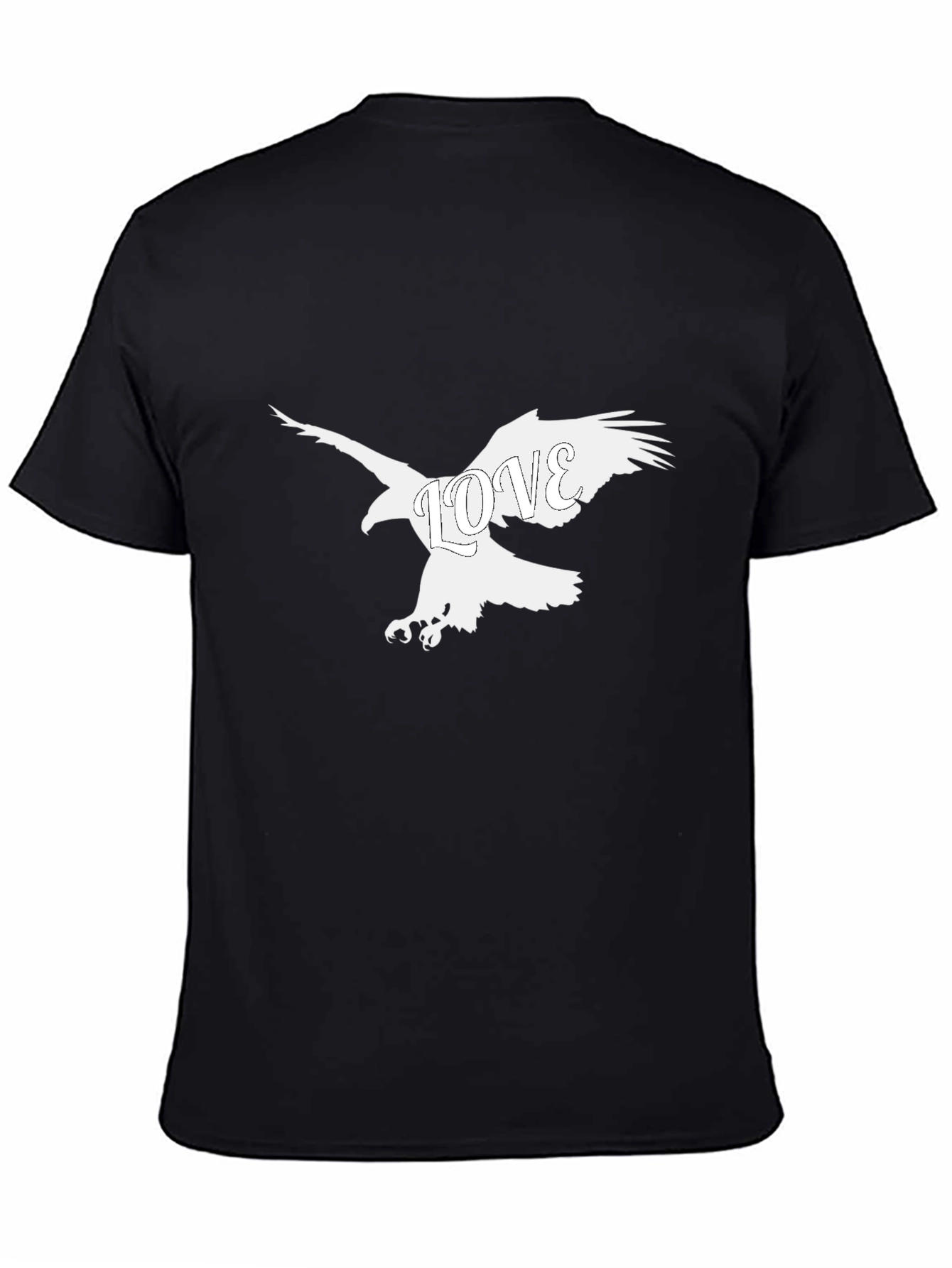 Black Eagle Love Graphic Tee