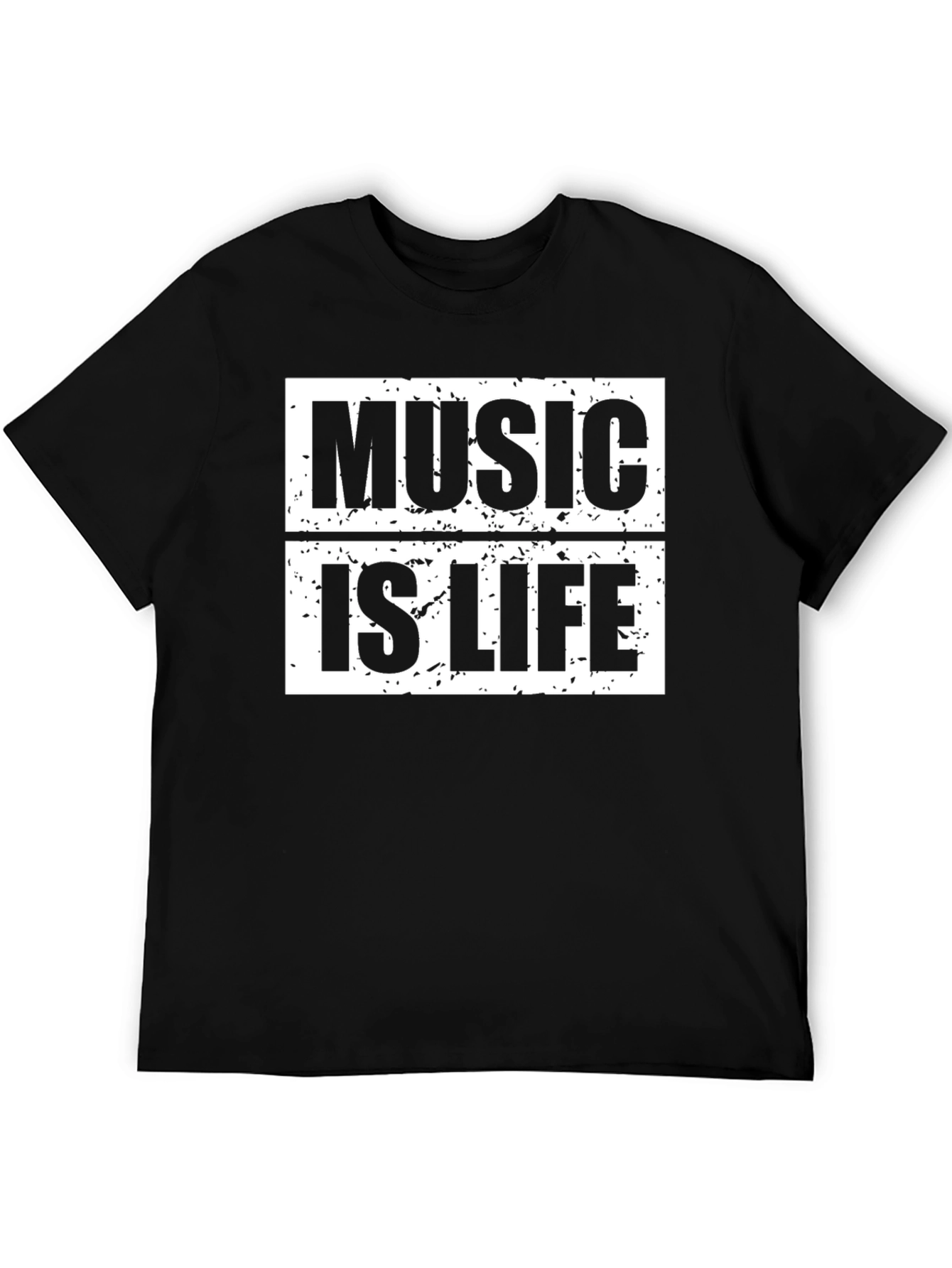 Music is Life Graphic T-Shirt