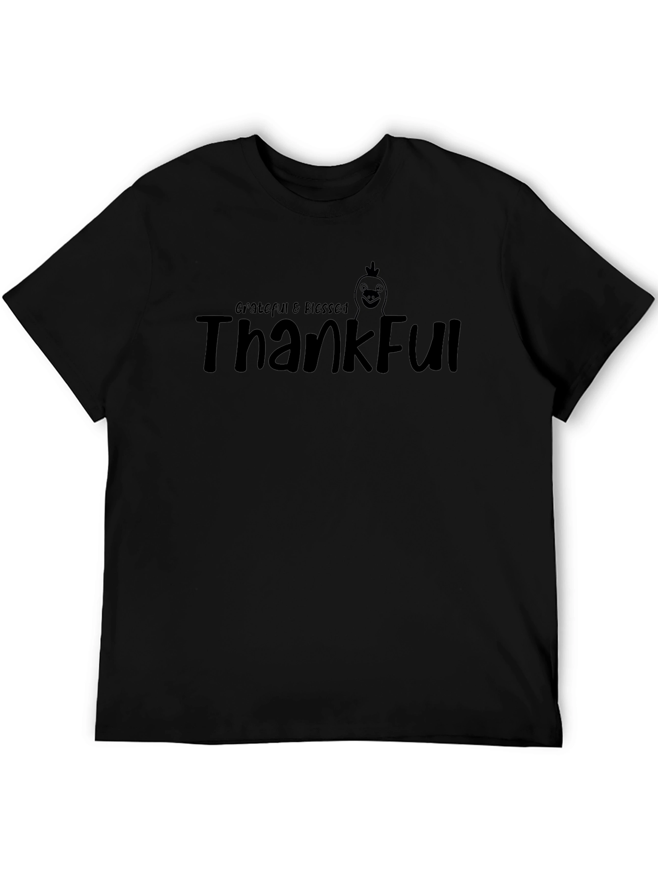 Grateful & Blessed Thanksgiving T-Shirt