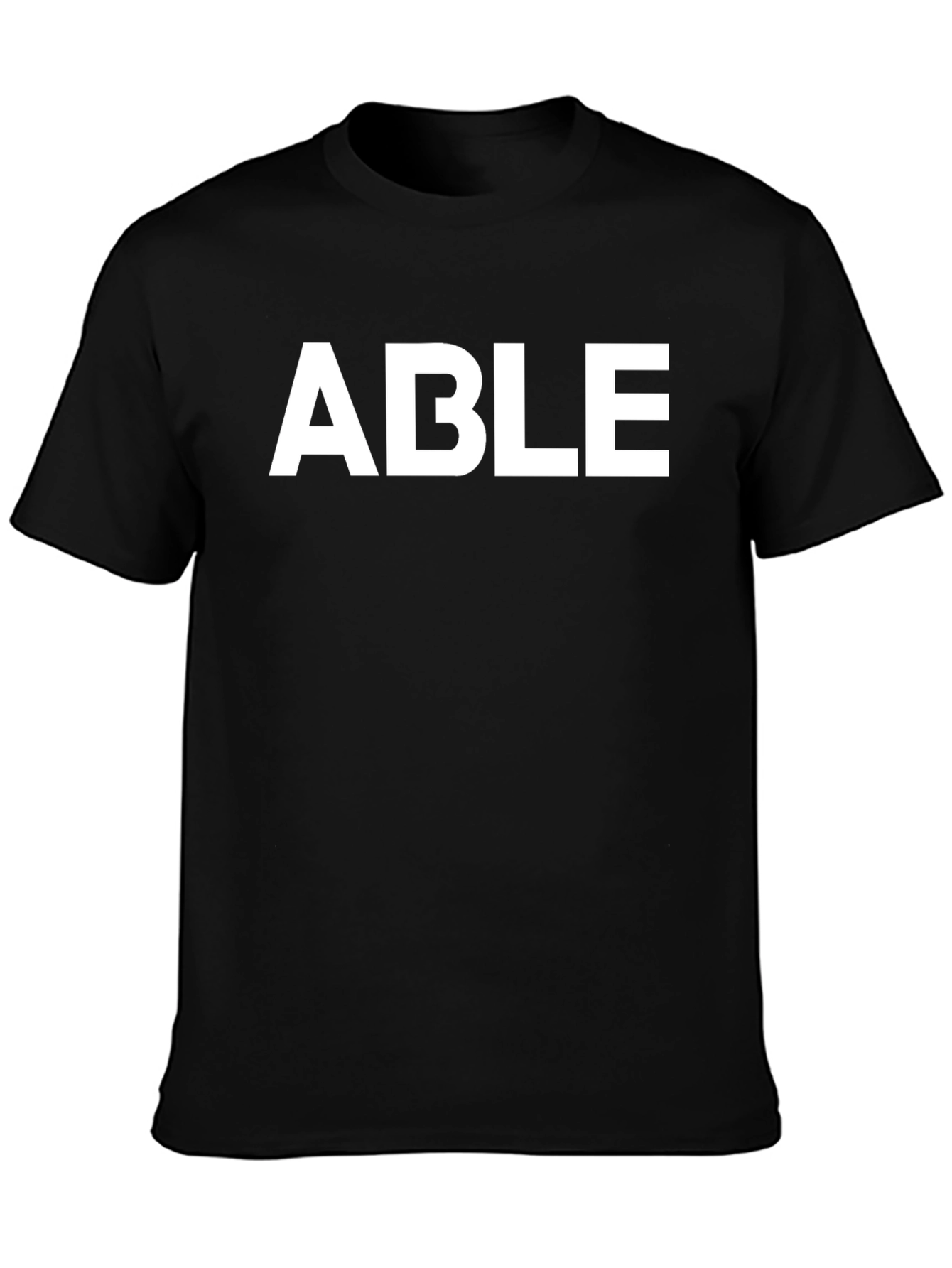 ABLE Graphic Tee - Classic Black T-Shirt