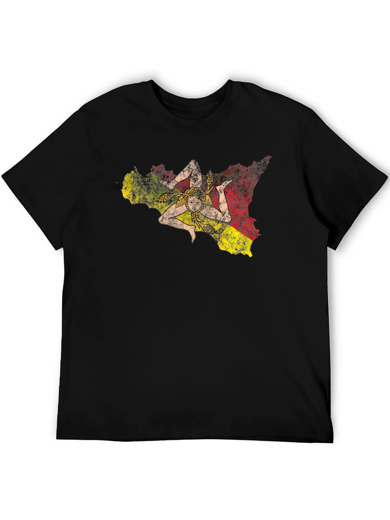 Sicily Trinacria Symbol T-Shirt