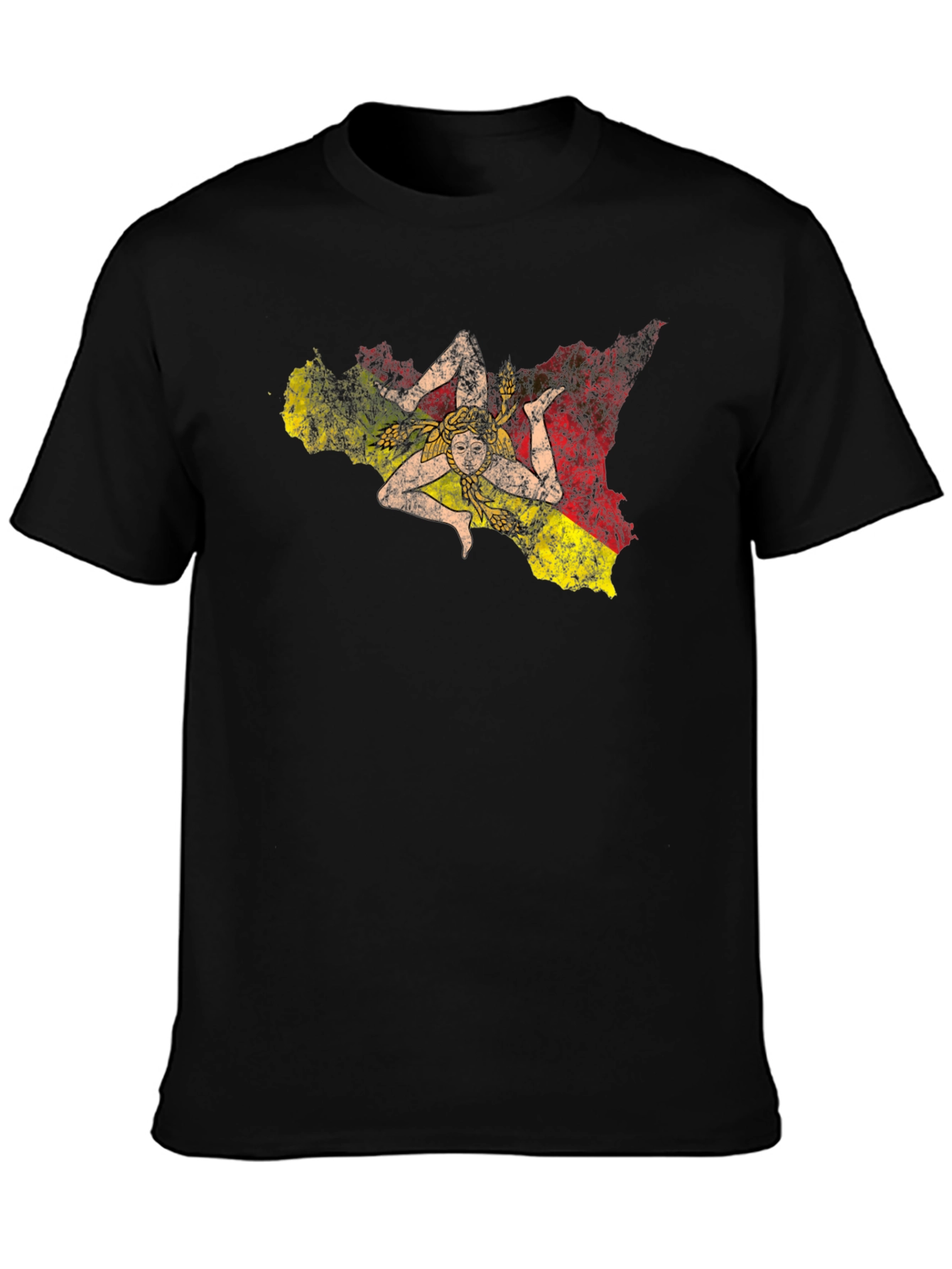 Sicily Trinacria Symbol T-Shirt