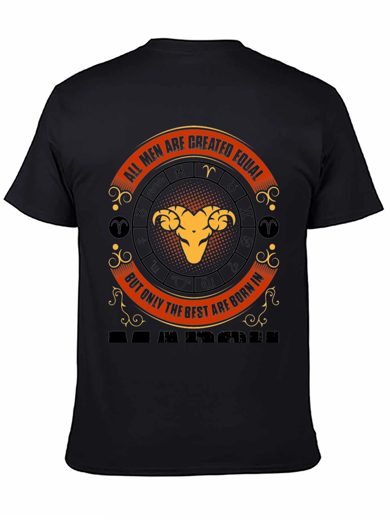 Aries Zodiac T-Shirt: Best Men Born in March