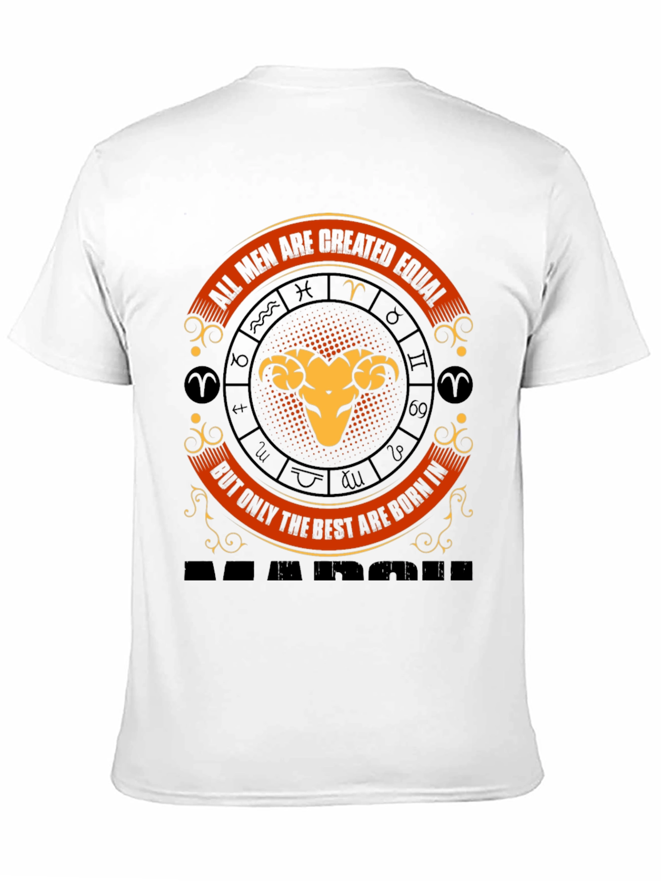 Aries Zodiac T-Shirt: Best Men Born in March