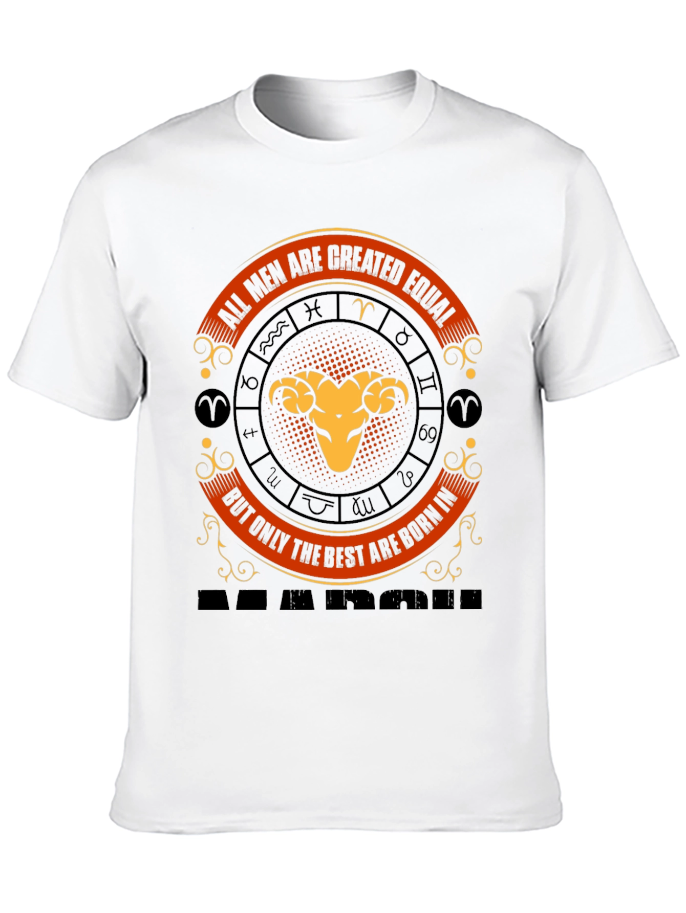 Aries Zodiac T-Shirt: Best Men Born in March