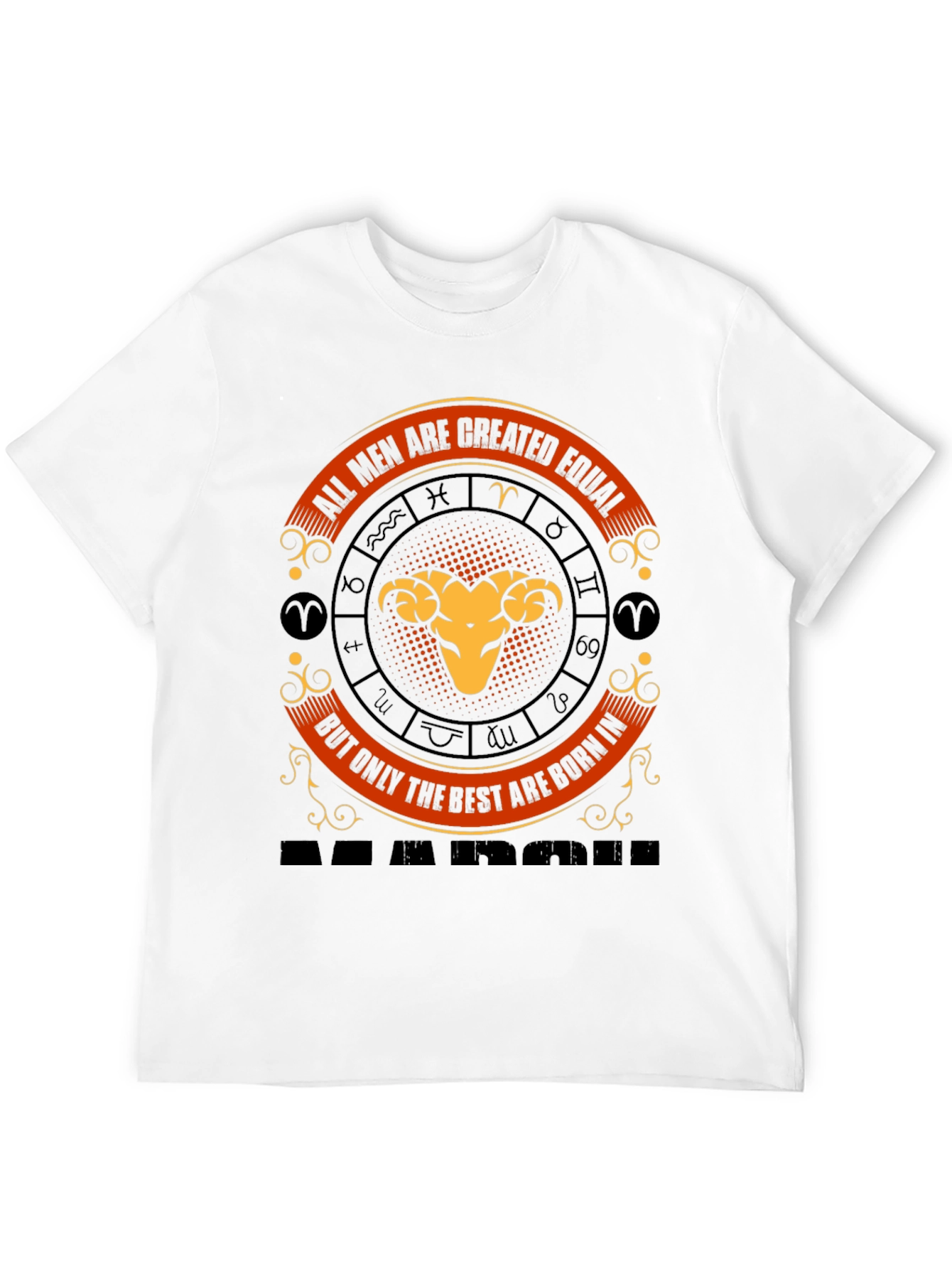 Aries Zodiac T-Shirt: Best Men Born in March