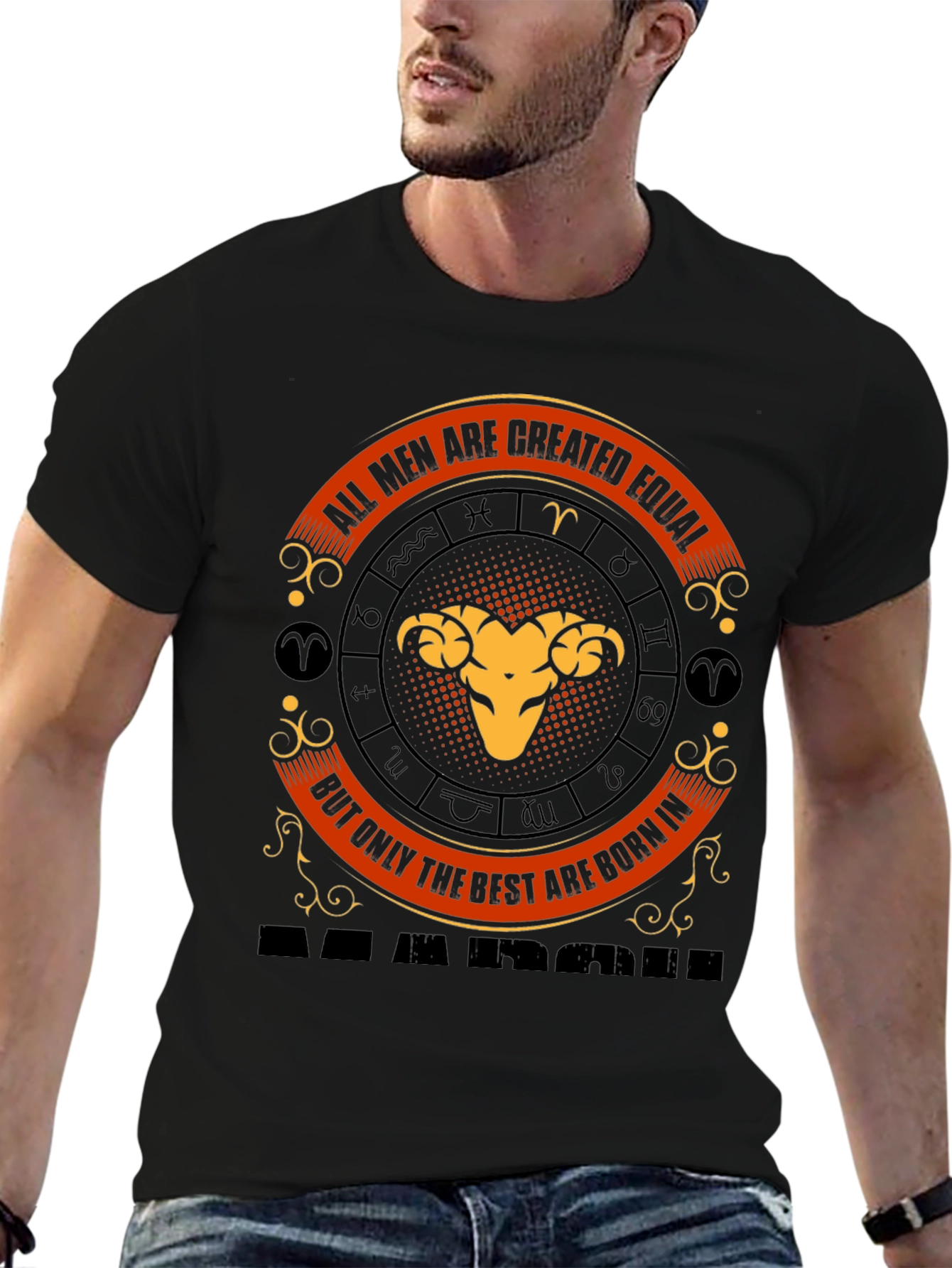 Aries Zodiac T-Shirt: Best Men Born in March