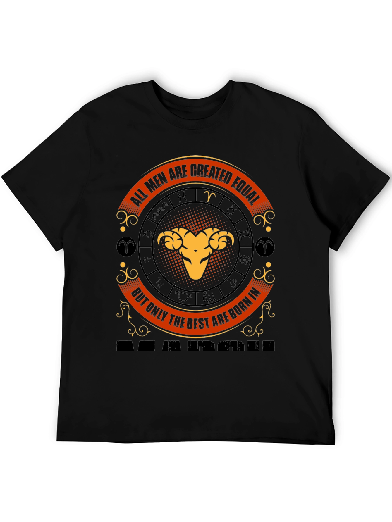 Aries Zodiac T-Shirt: Best Men Born in March