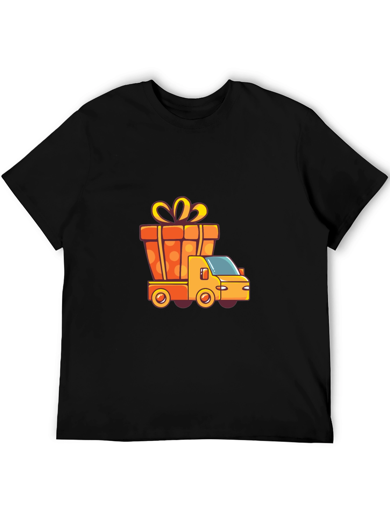 Gift Truck Graphic Tee - Black