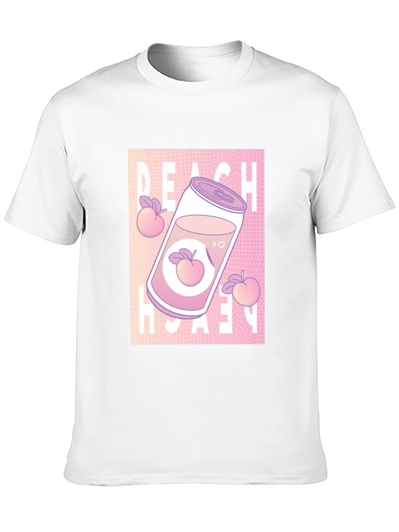 Peach Drink Aesthetic Graphic T-Shirt