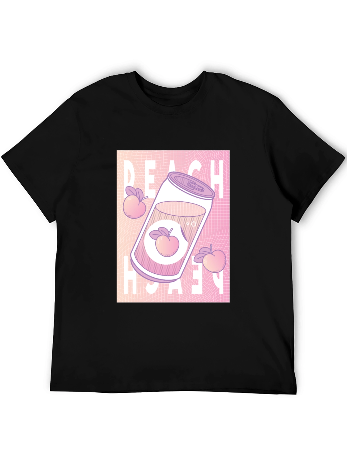 Peach Drink Aesthetic Graphic T-Shirt