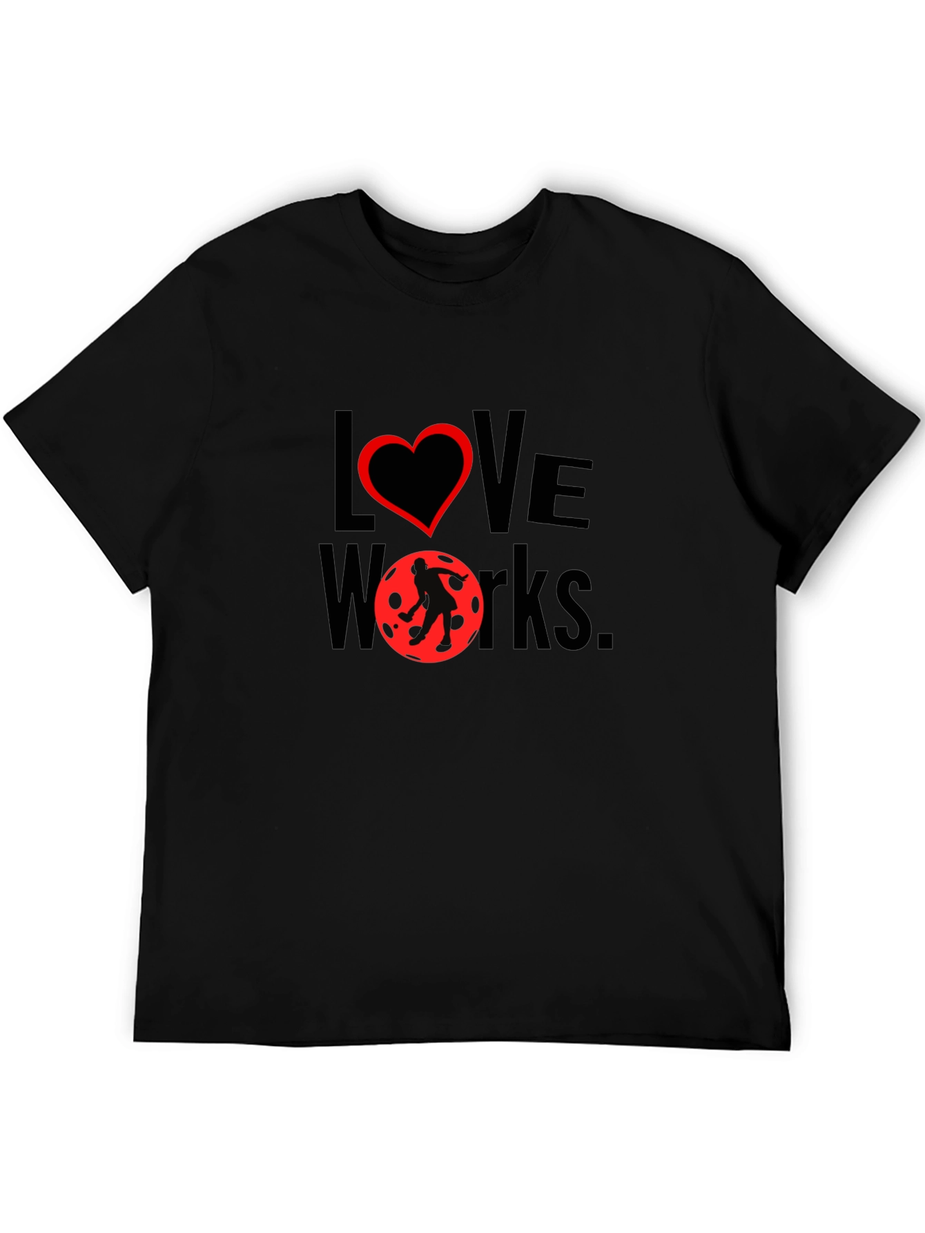 Love Works T-Shirt - Black