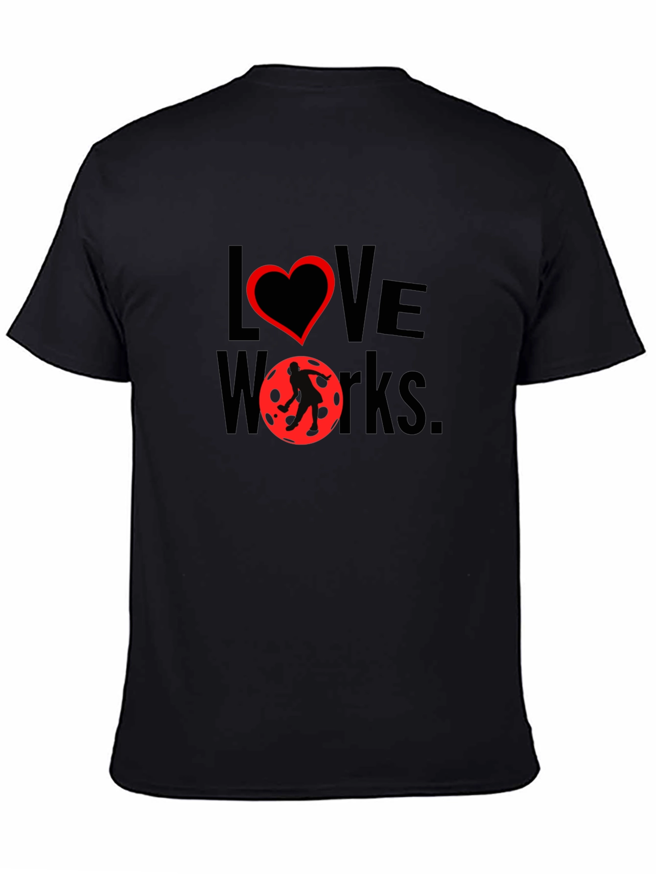 Love Works T-Shirt - Black