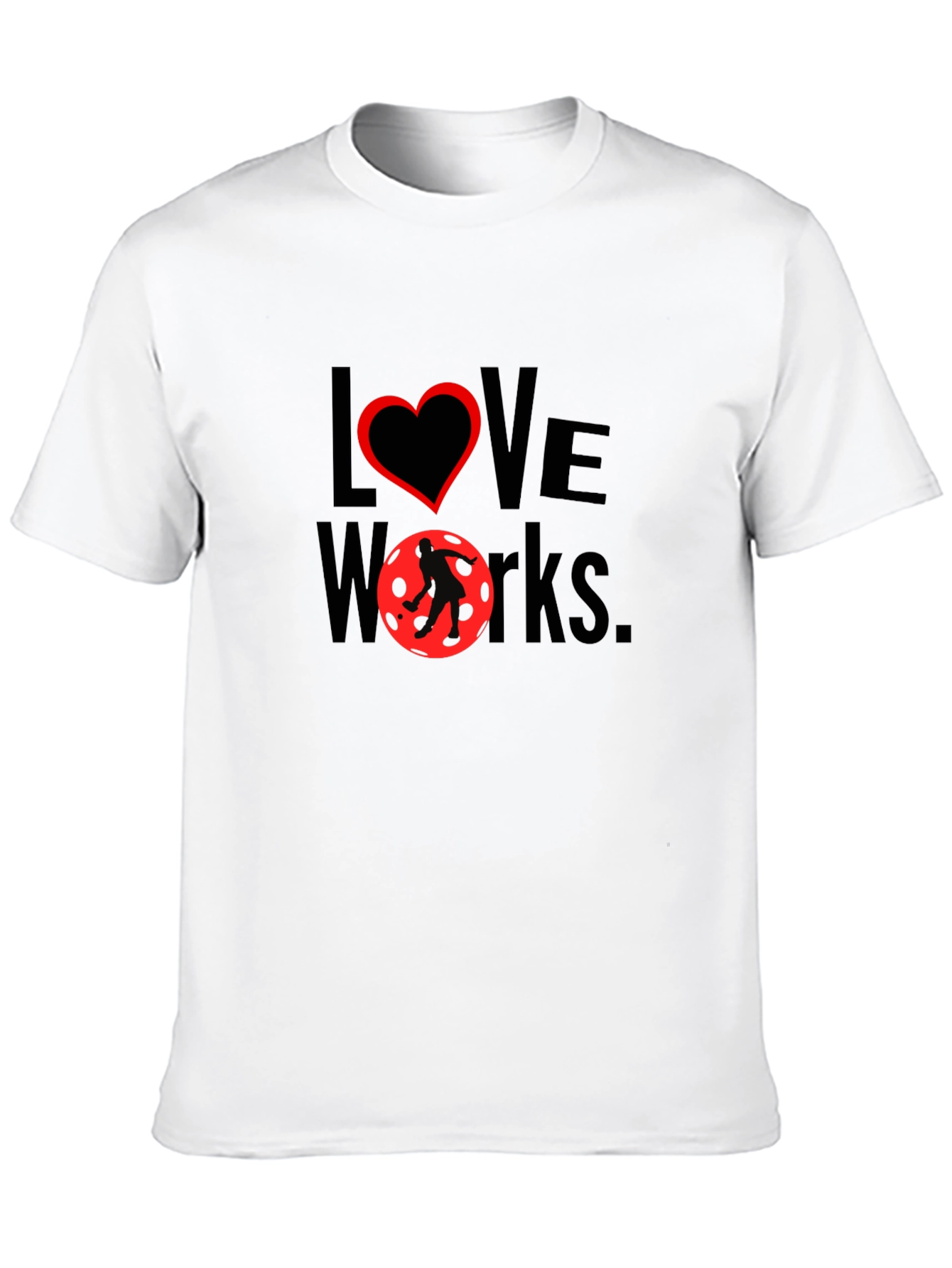 Love Works T-Shirt - Black