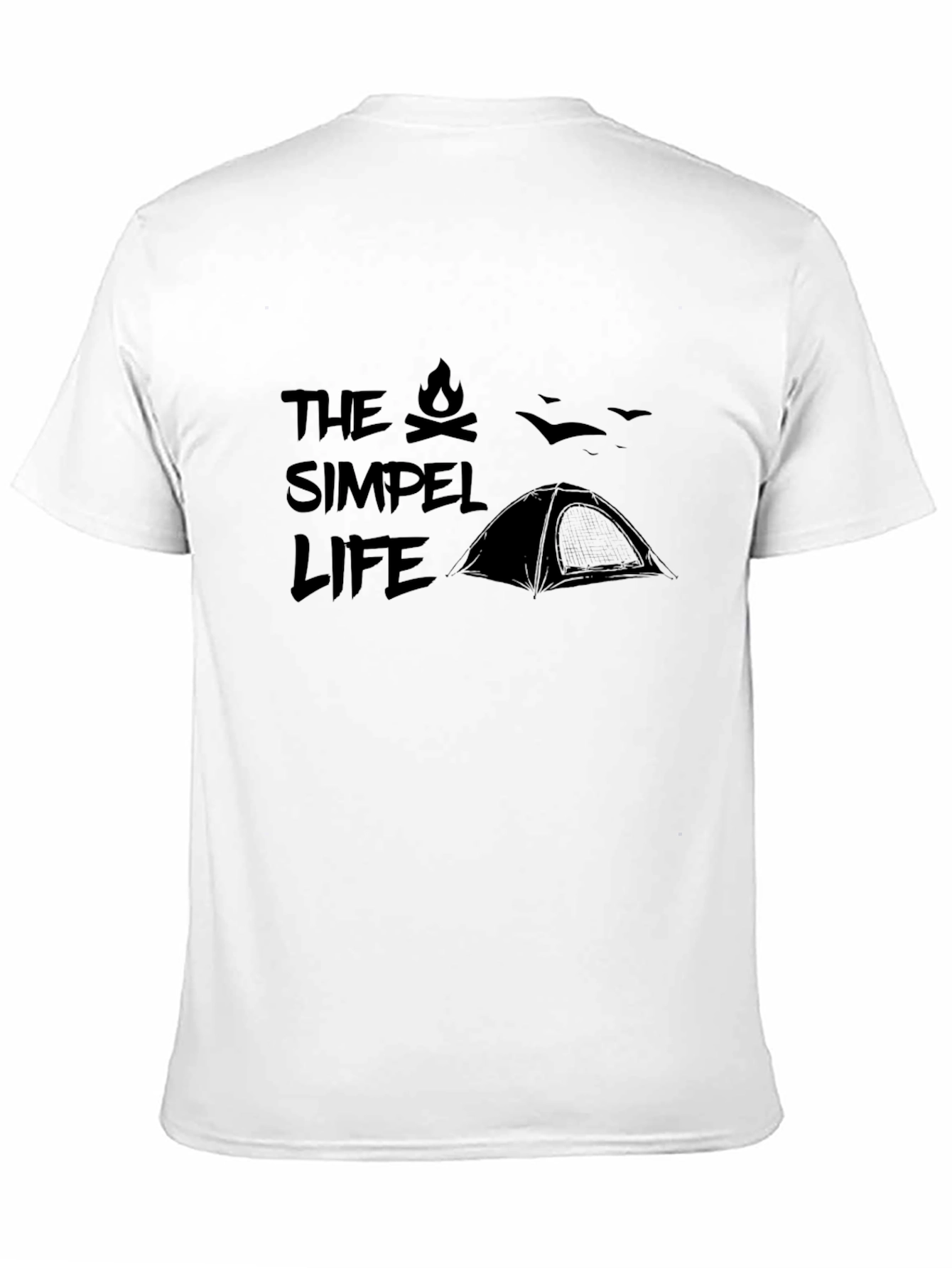 Simple Life Camping Graphic Tee