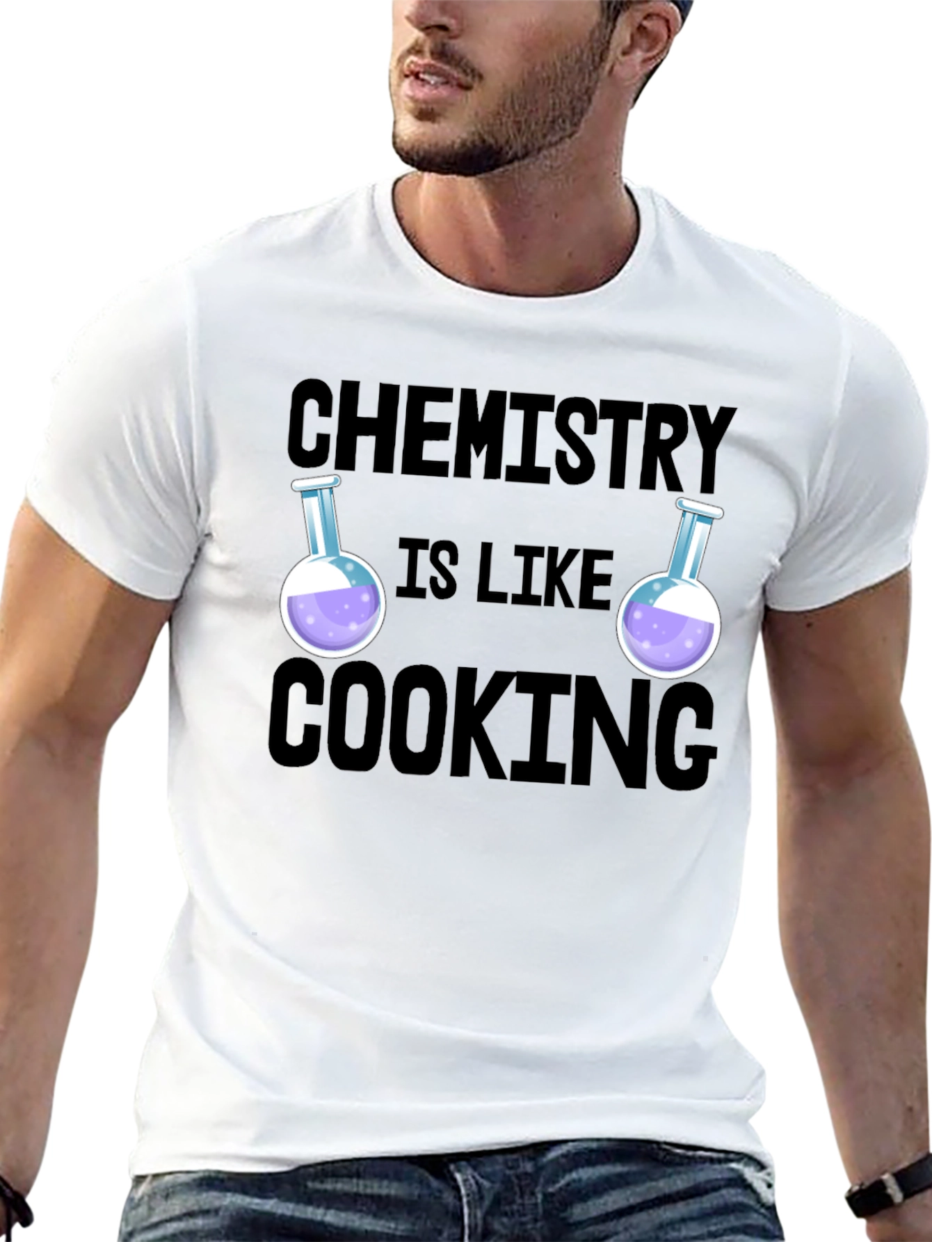Chemistry is Like Cooking Funny Science T-Shirt