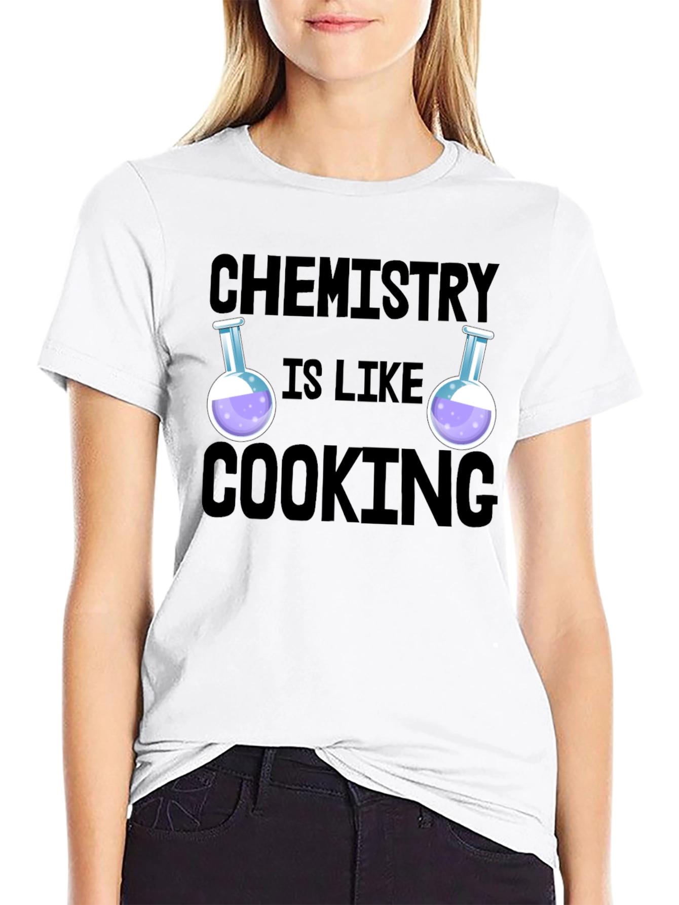Chemistry is Like Cooking Funny Science T-Shirt