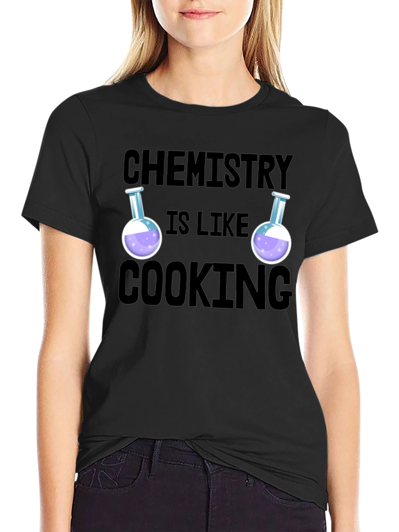 Chemistry is Like Cooking Funny Science T-Shirt