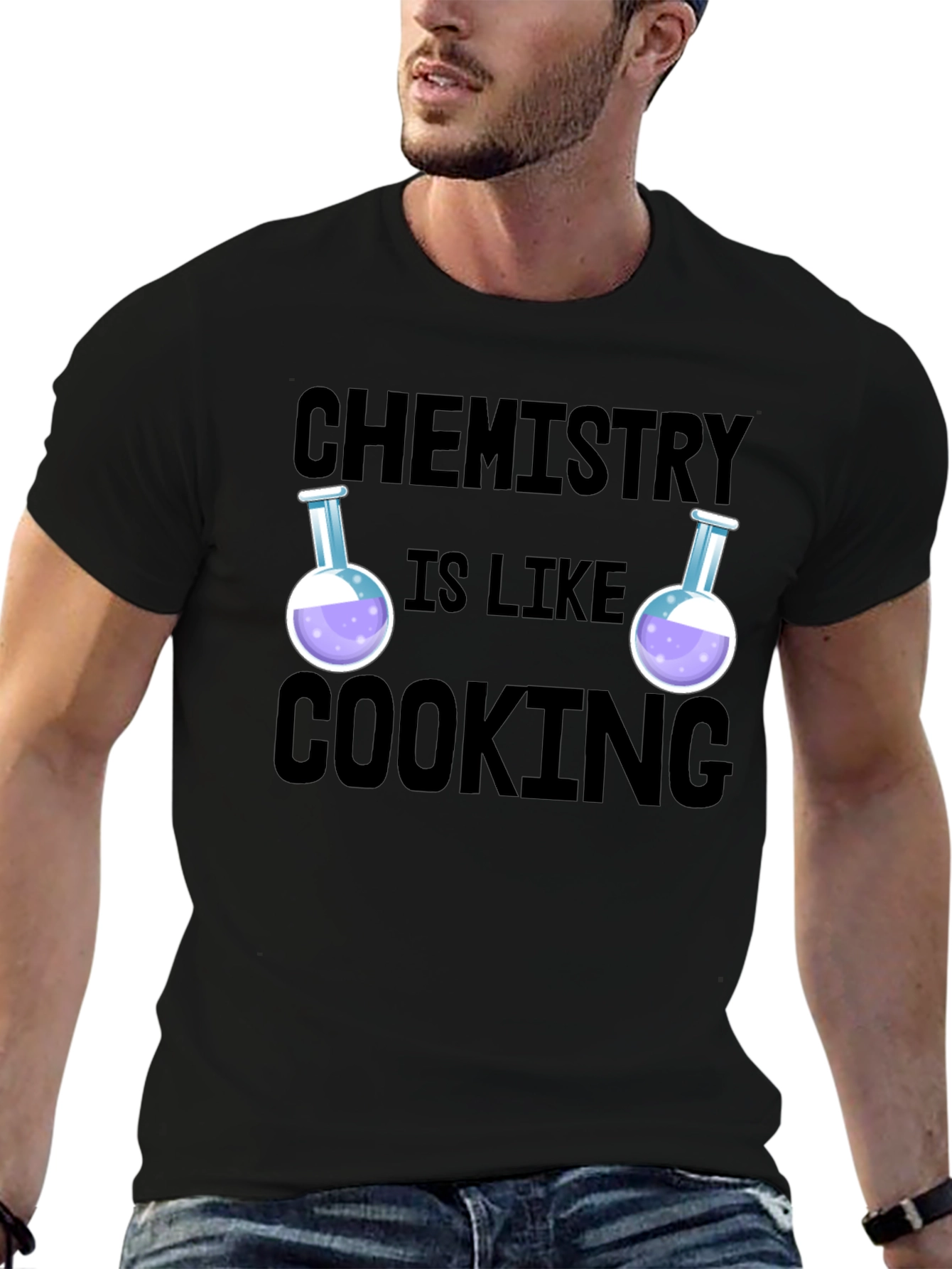 Chemistry is Like Cooking Funny Science T-Shirt