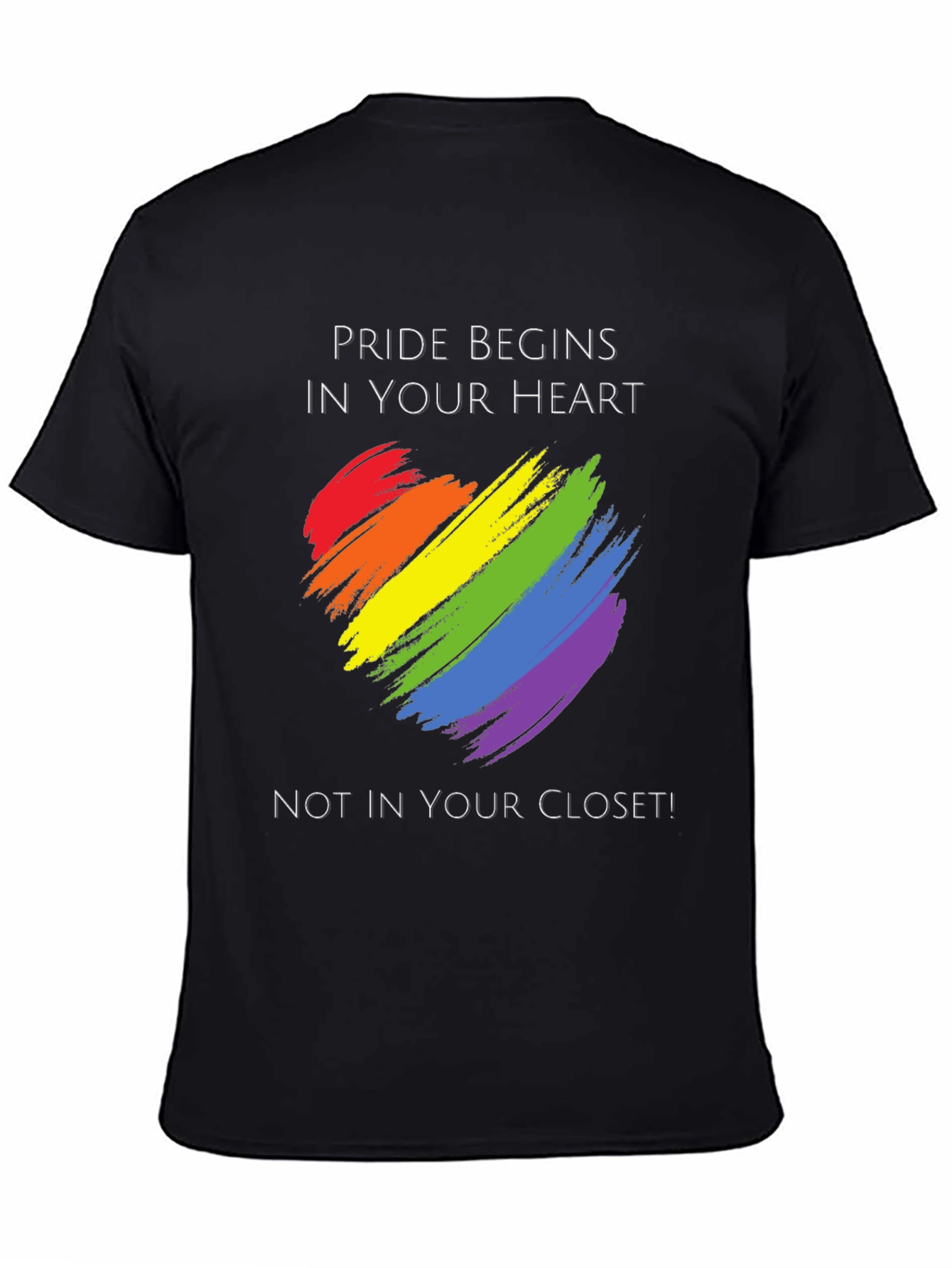 Pride Begins in Your Heart Graphic Tee