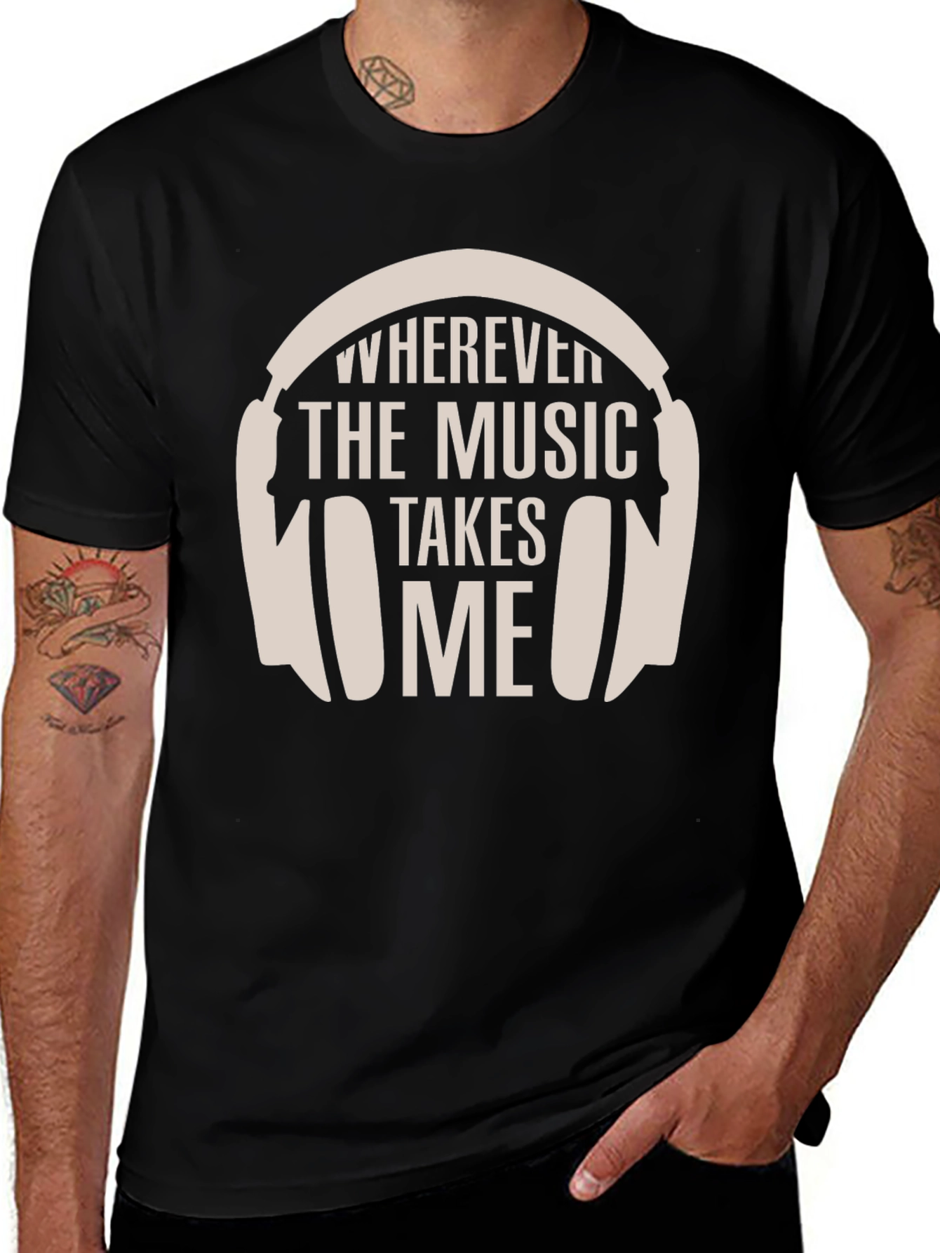 Wherever the Music Takes Me T-Shirt