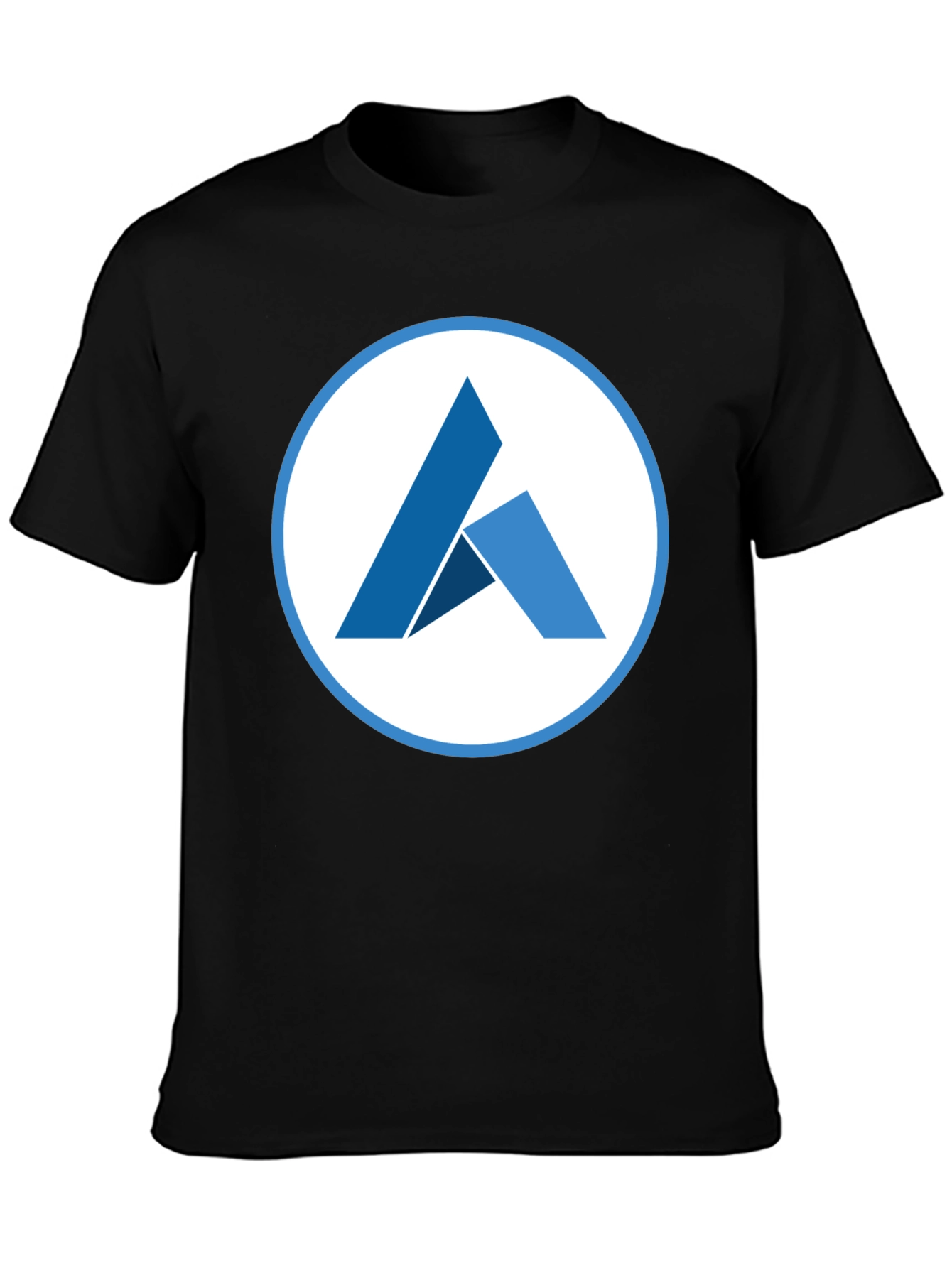 Modern T-Shirt with Abstract Geometric Logo