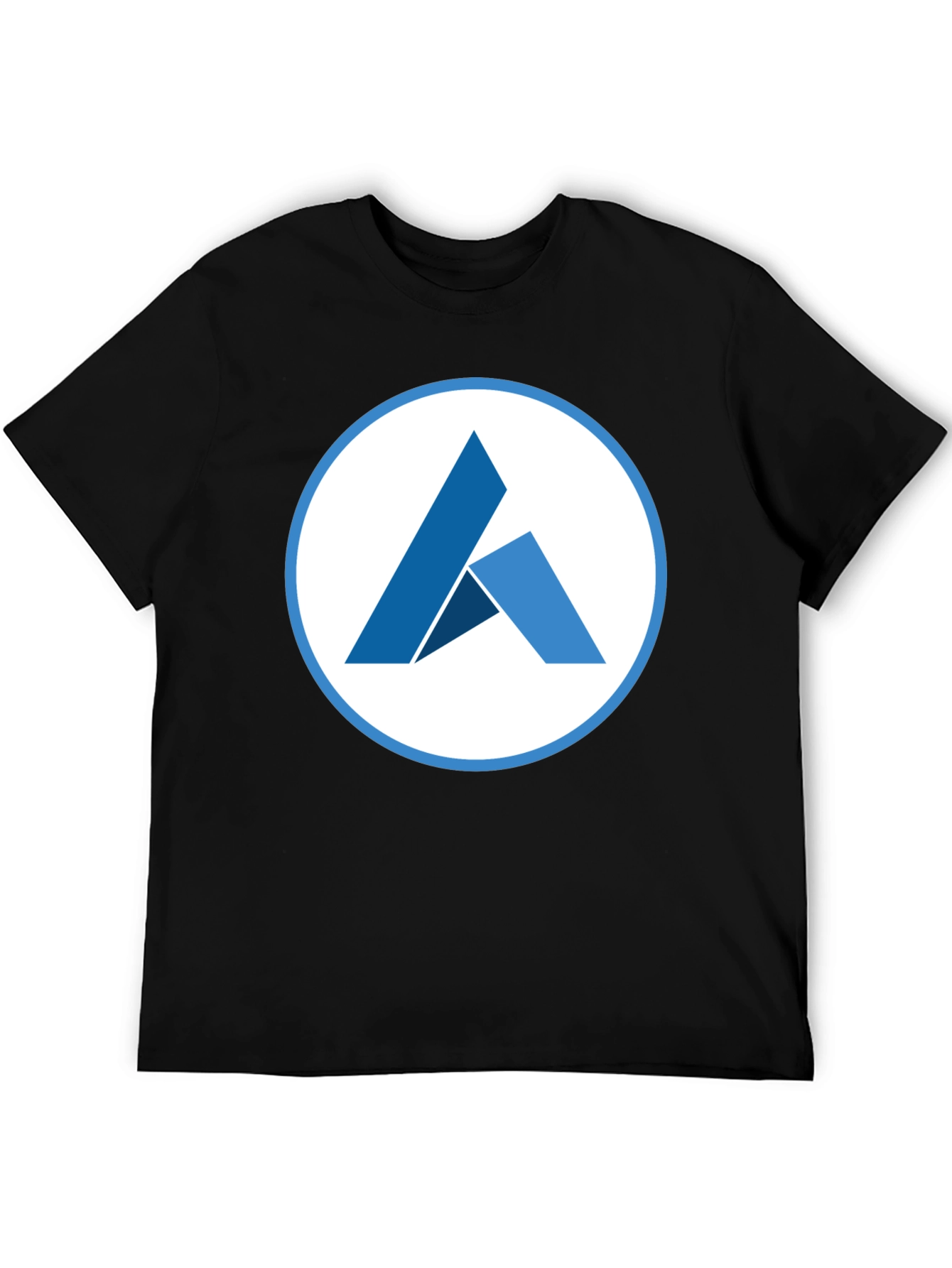 Modern T-Shirt with Abstract Geometric Logo