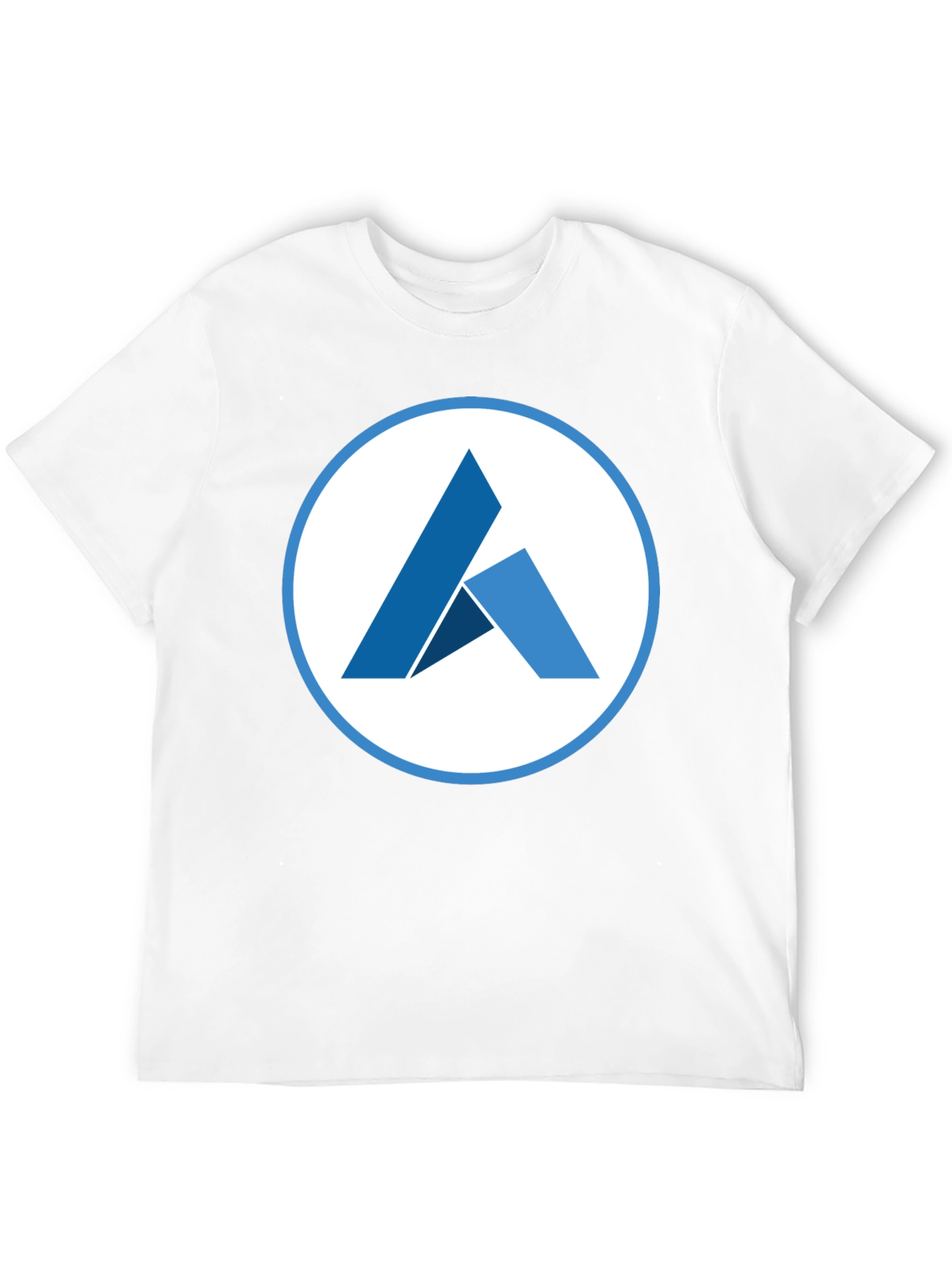 Modern T-Shirt with Abstract Geometric Logo