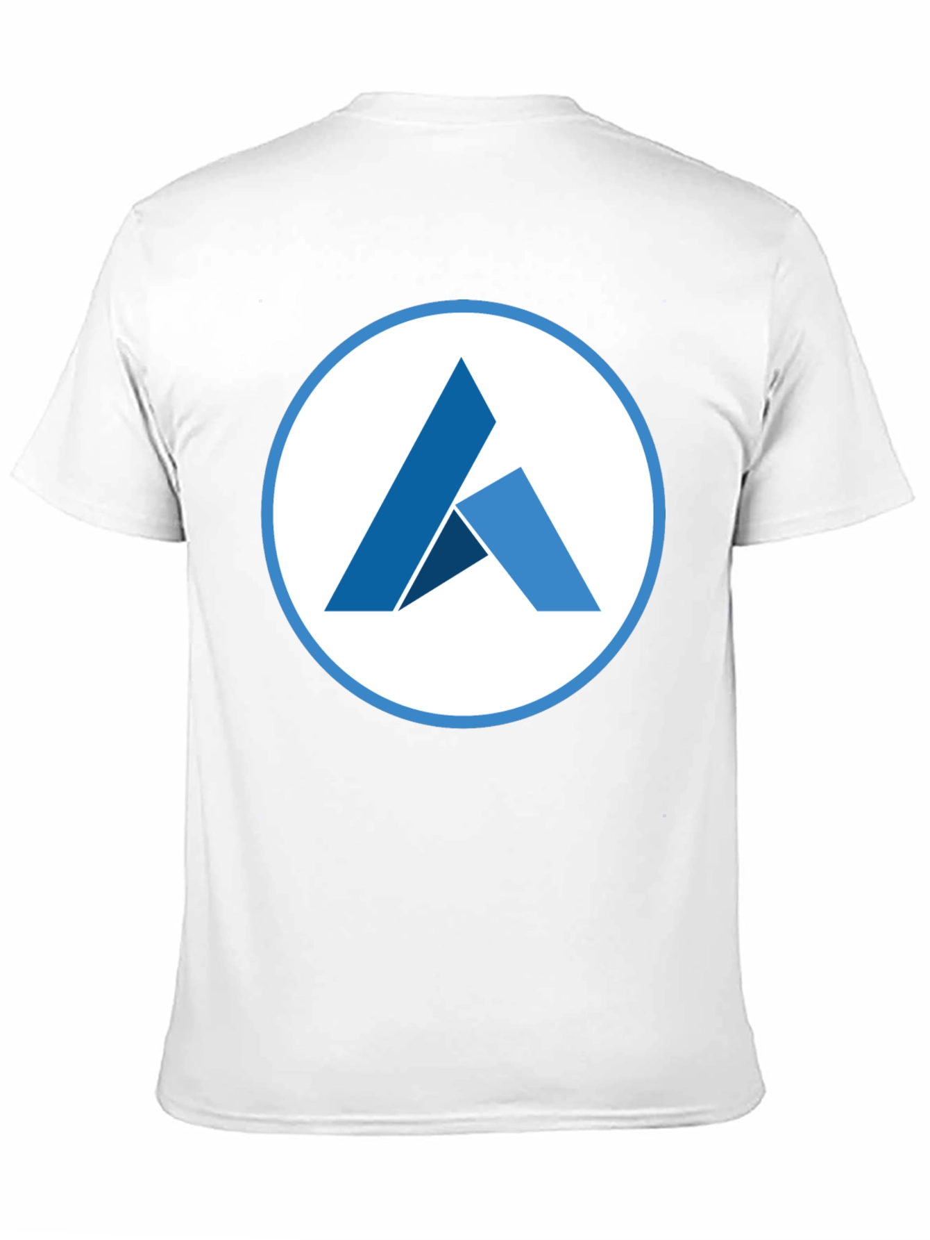 Modern T-Shirt with Abstract Geometric Logo