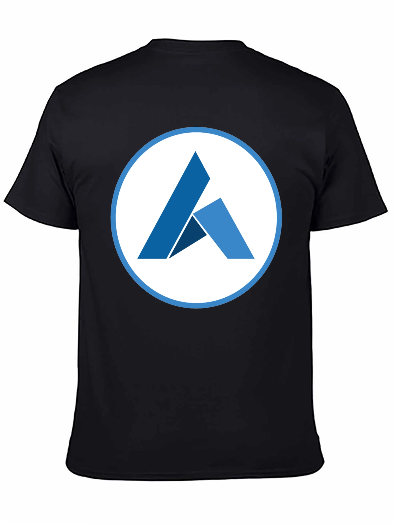 Modern T-Shirt with Abstract Geometric Logo