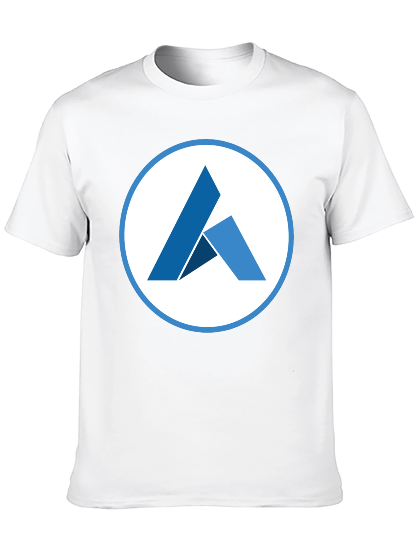Modern T-Shirt with Abstract Geometric Logo