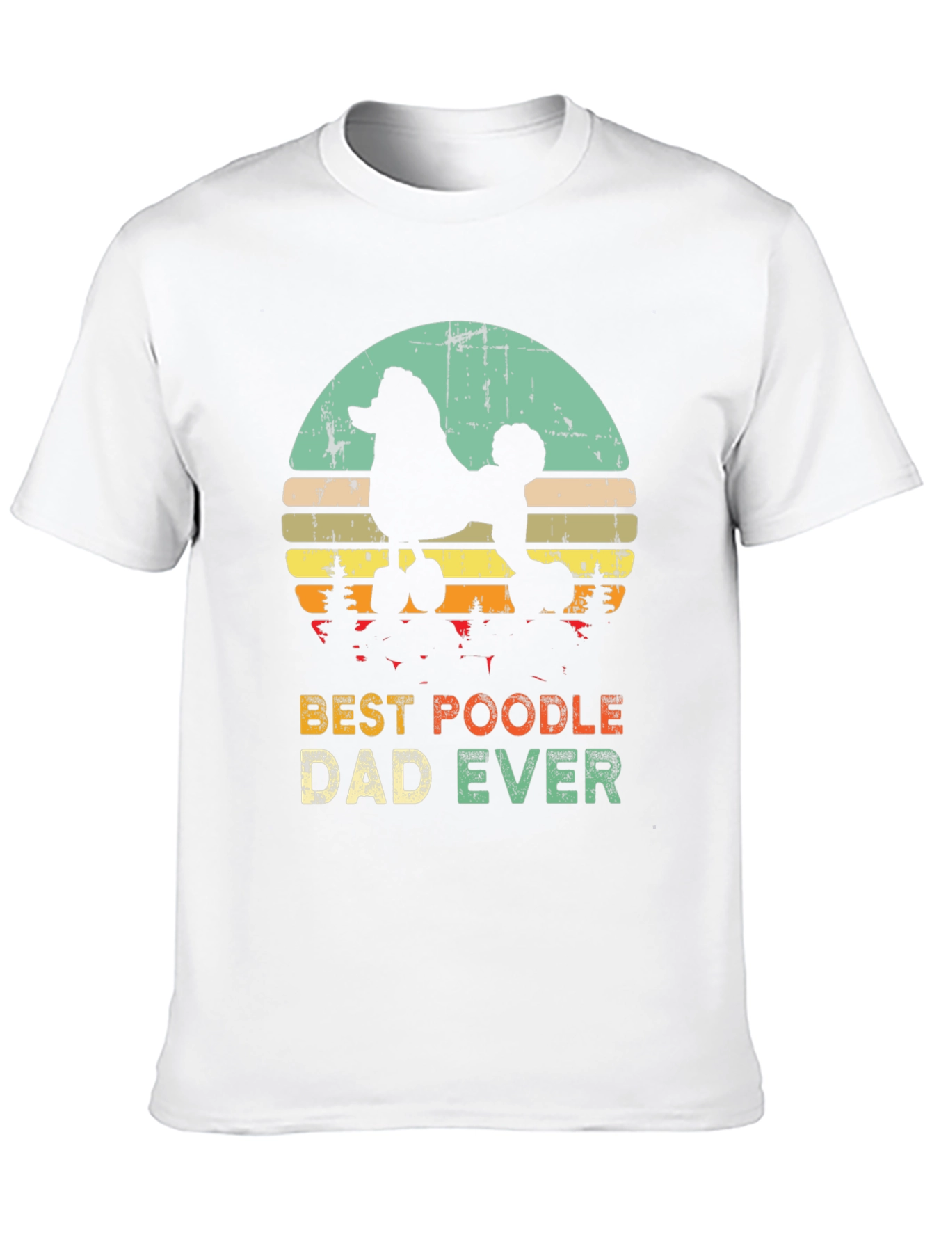 Best Poodle Dad Ever T-Shirt