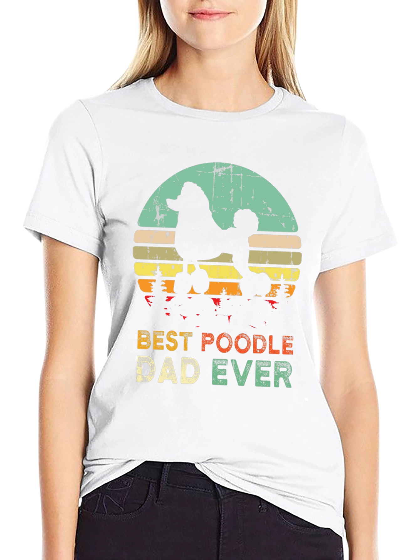 Best Poodle Dad Ever T-Shirt