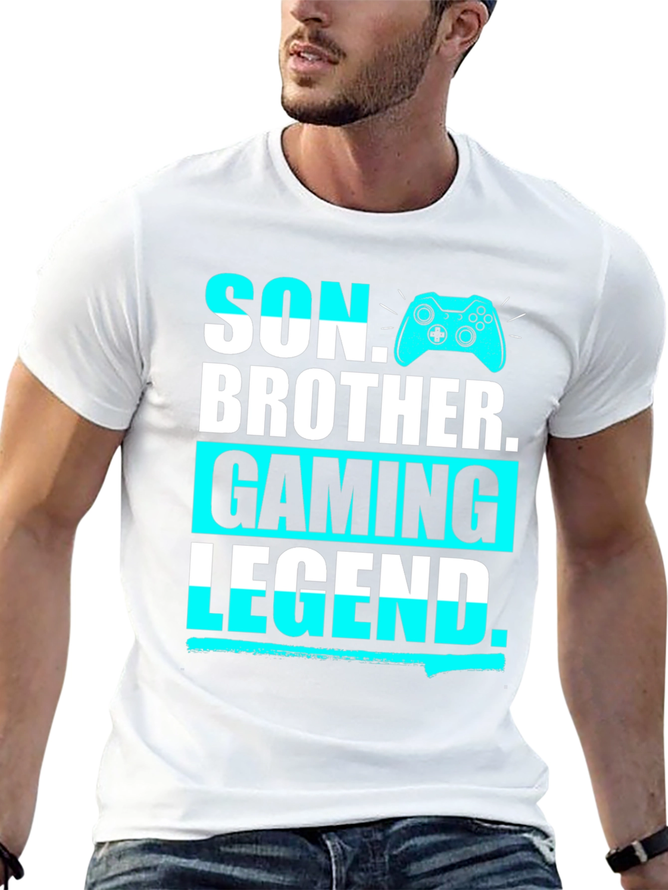 Gamer Legend Graphic Tee - Son Brother Gaming Legend