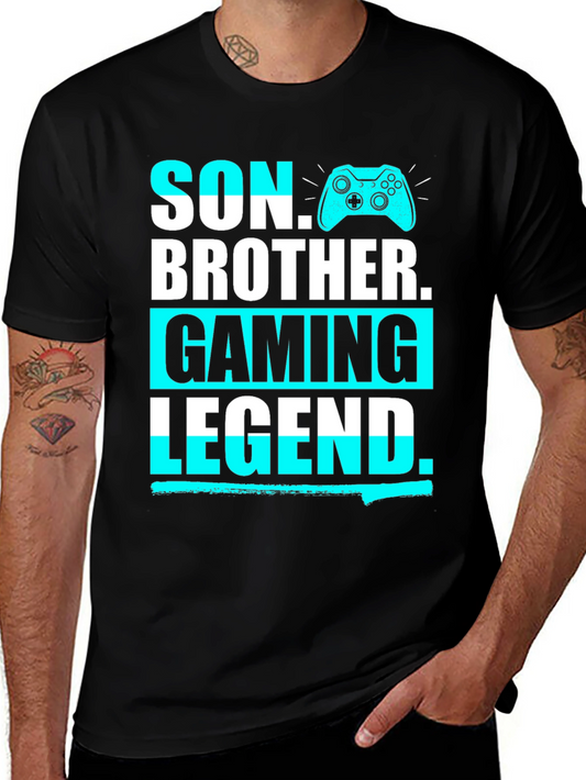 Gamer Legend Graphic Tee - Son Brother Gaming Legend