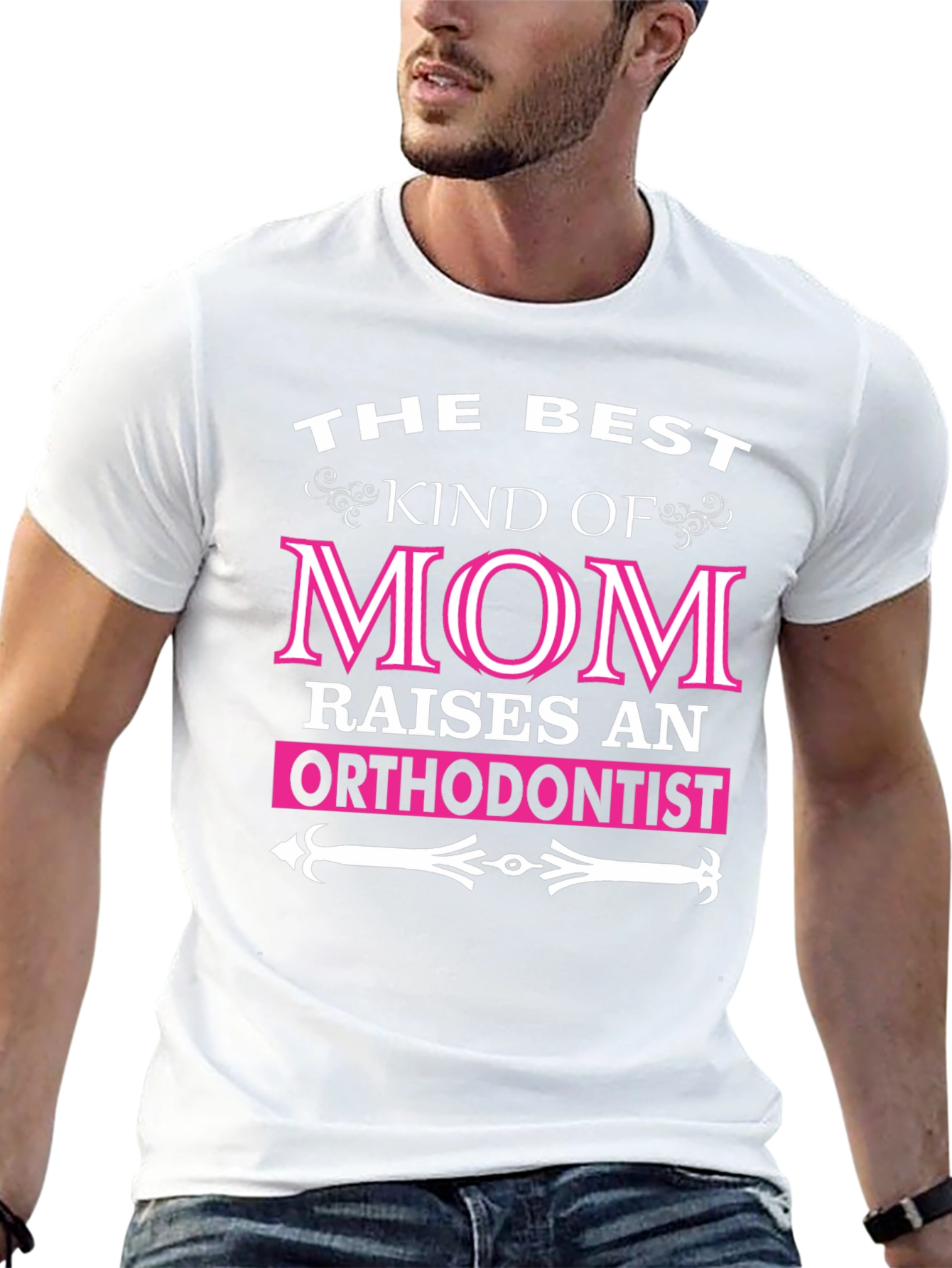Best Kind of Mom Orthodontist Graphic Tee
