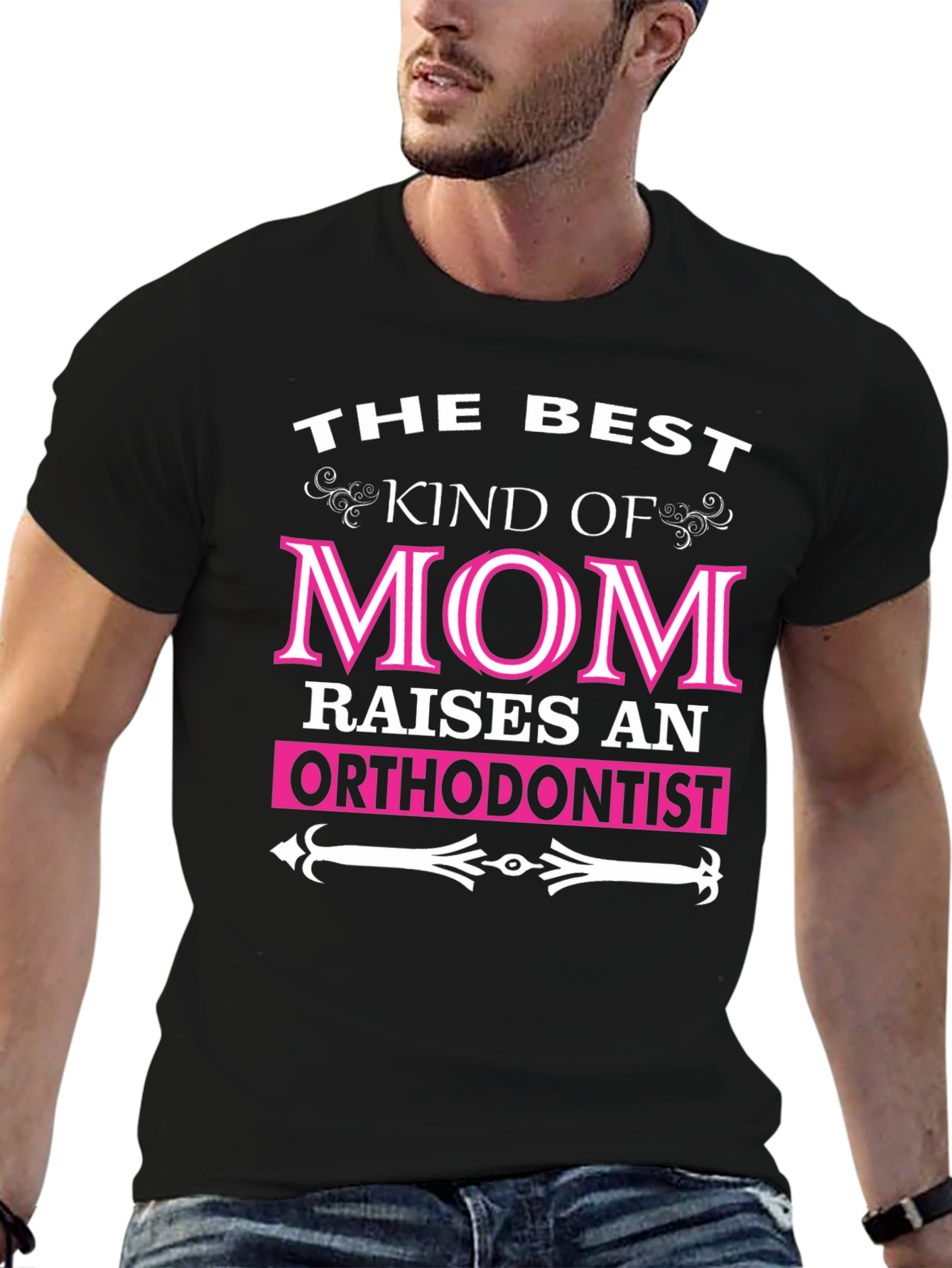 Best Kind of Mom Orthodontist Graphic Tee