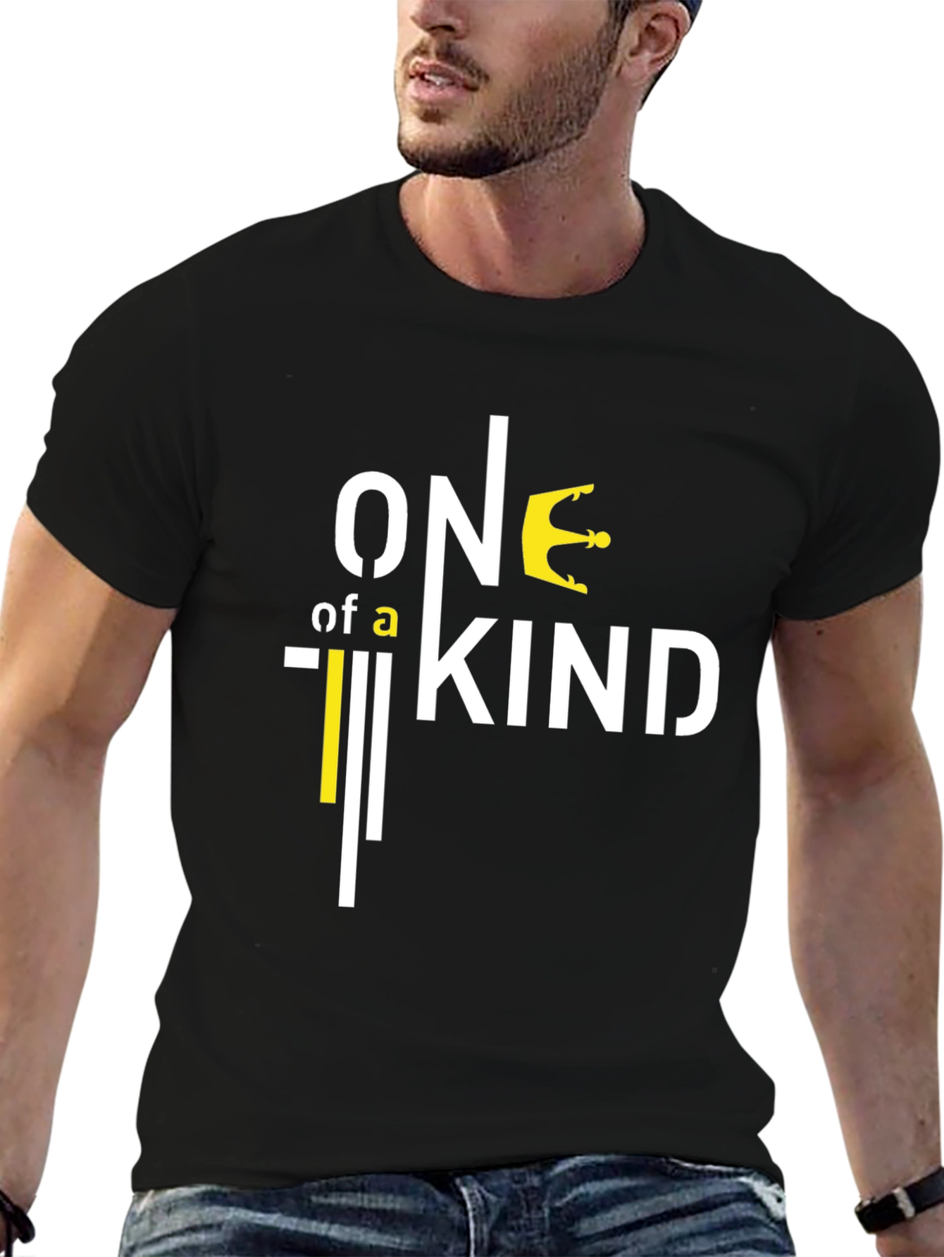 One of a Kind Graphic Tee - Black
