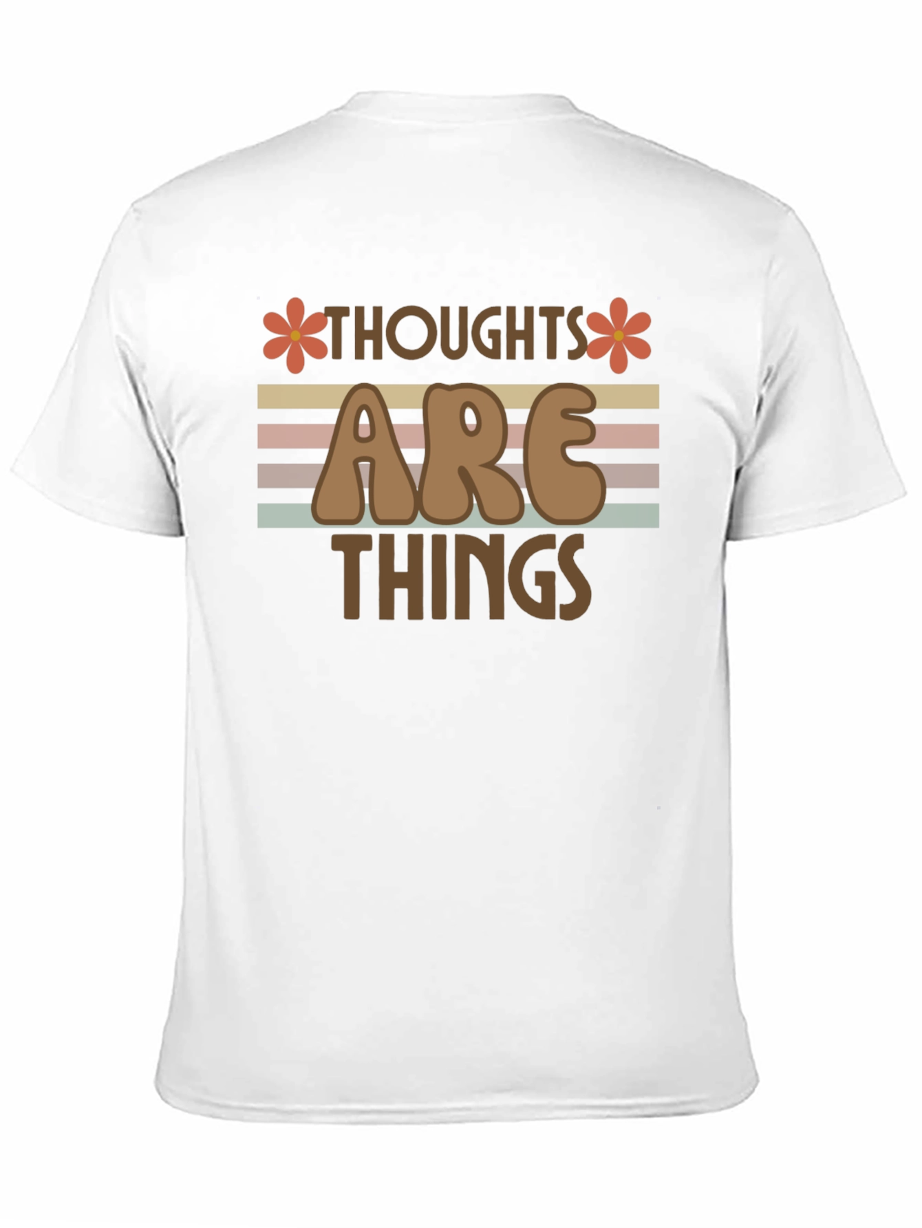 Retro Thoughts Are Things Graphic Tee