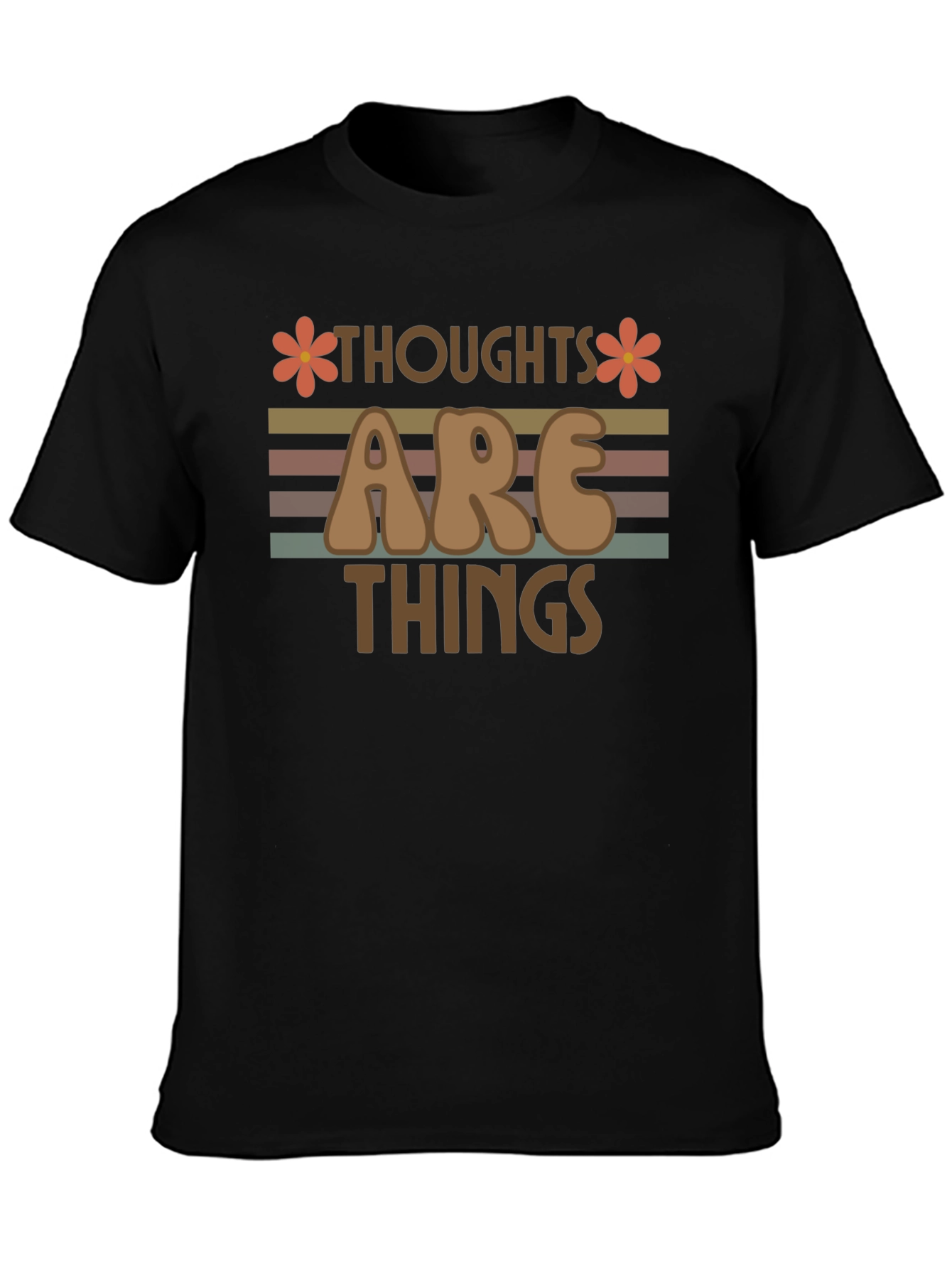 Retro Thoughts Are Things Graphic Tee