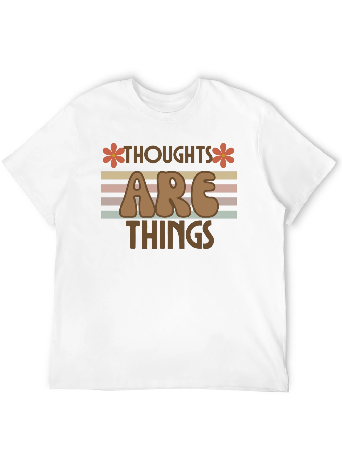 Retro Thoughts Are Things Graphic Tee
