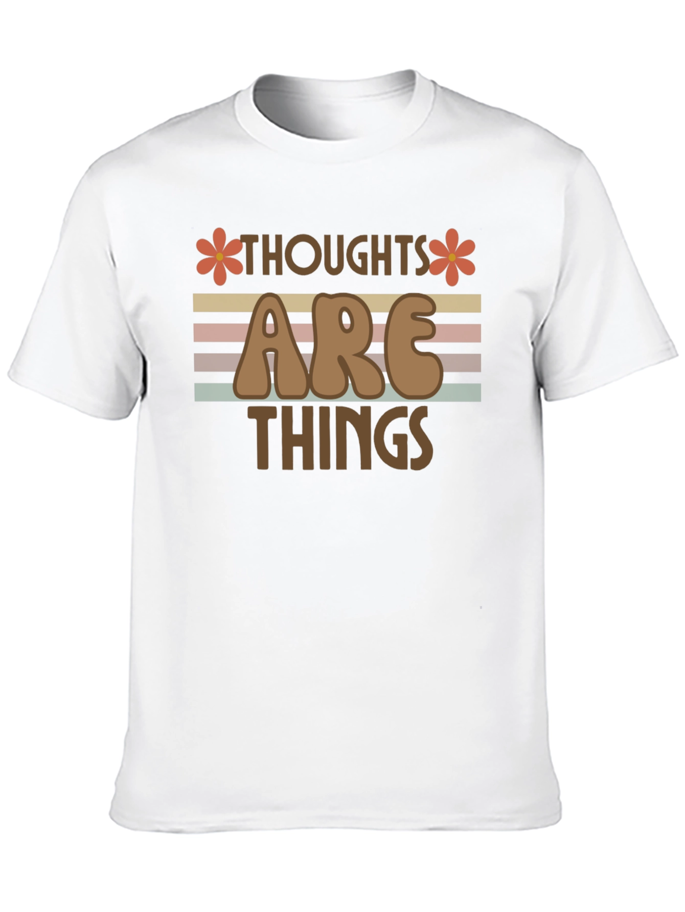 Retro Thoughts Are Things Graphic Tee