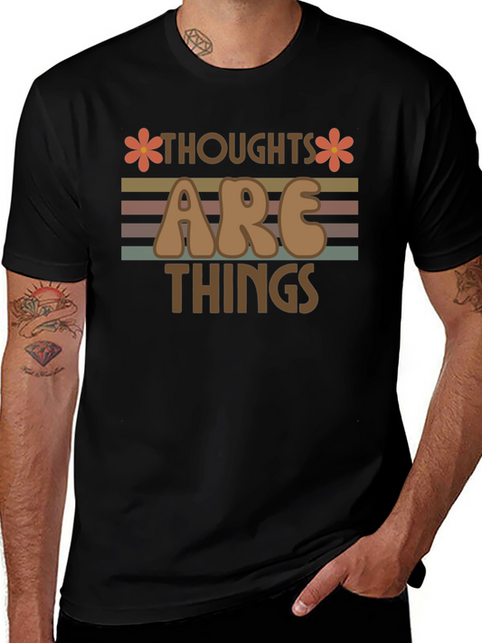 Retro Thoughts Are Things Graphic Tee