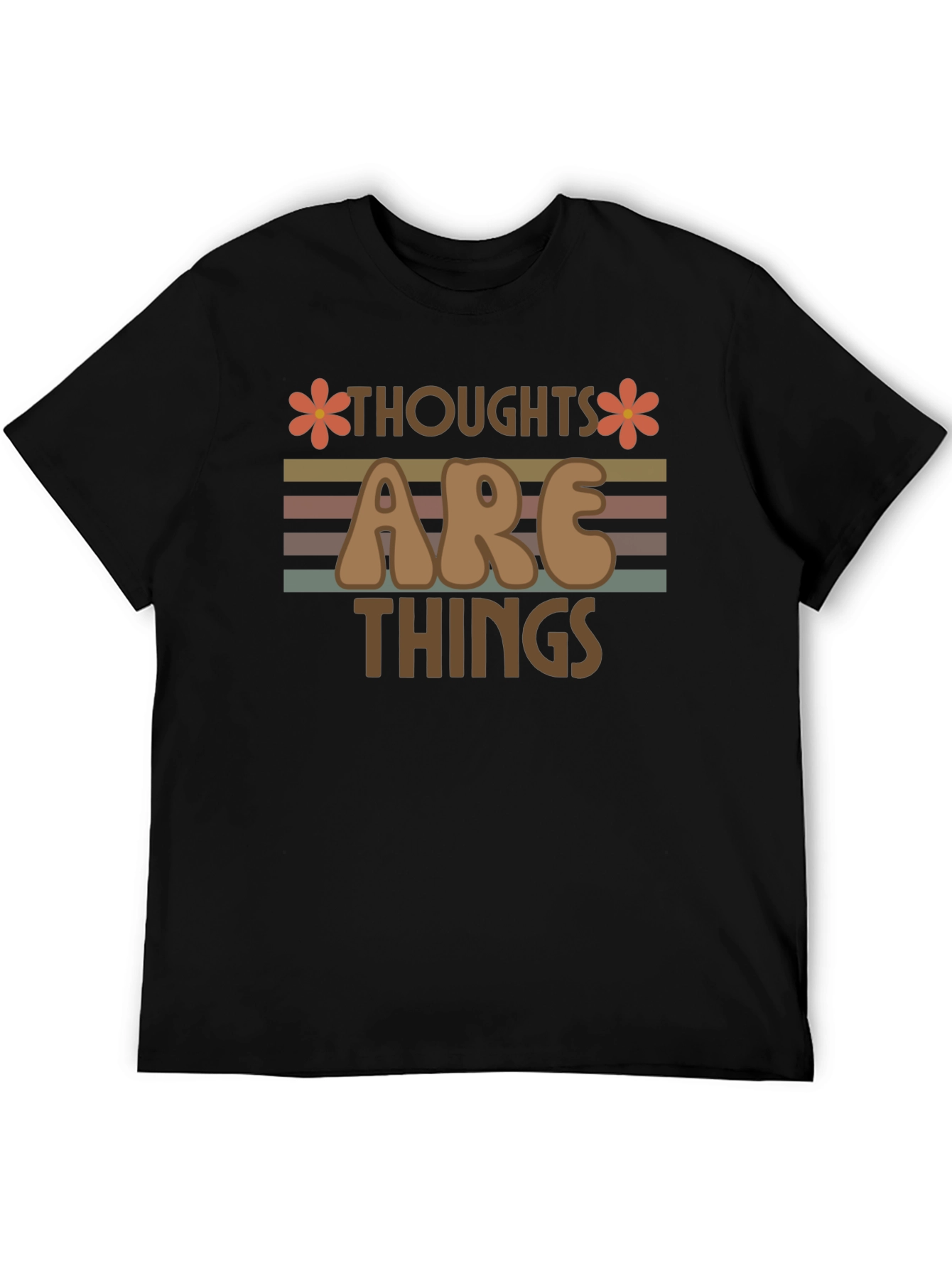 Retro Thoughts Are Things Graphic Tee