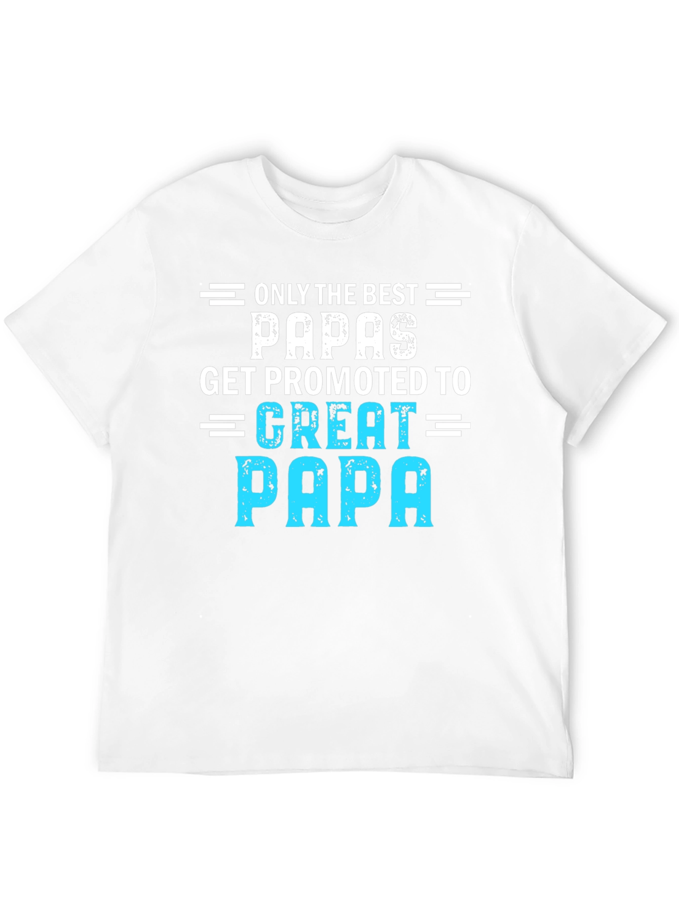 Best Papas Get Promoted Graphic Tee