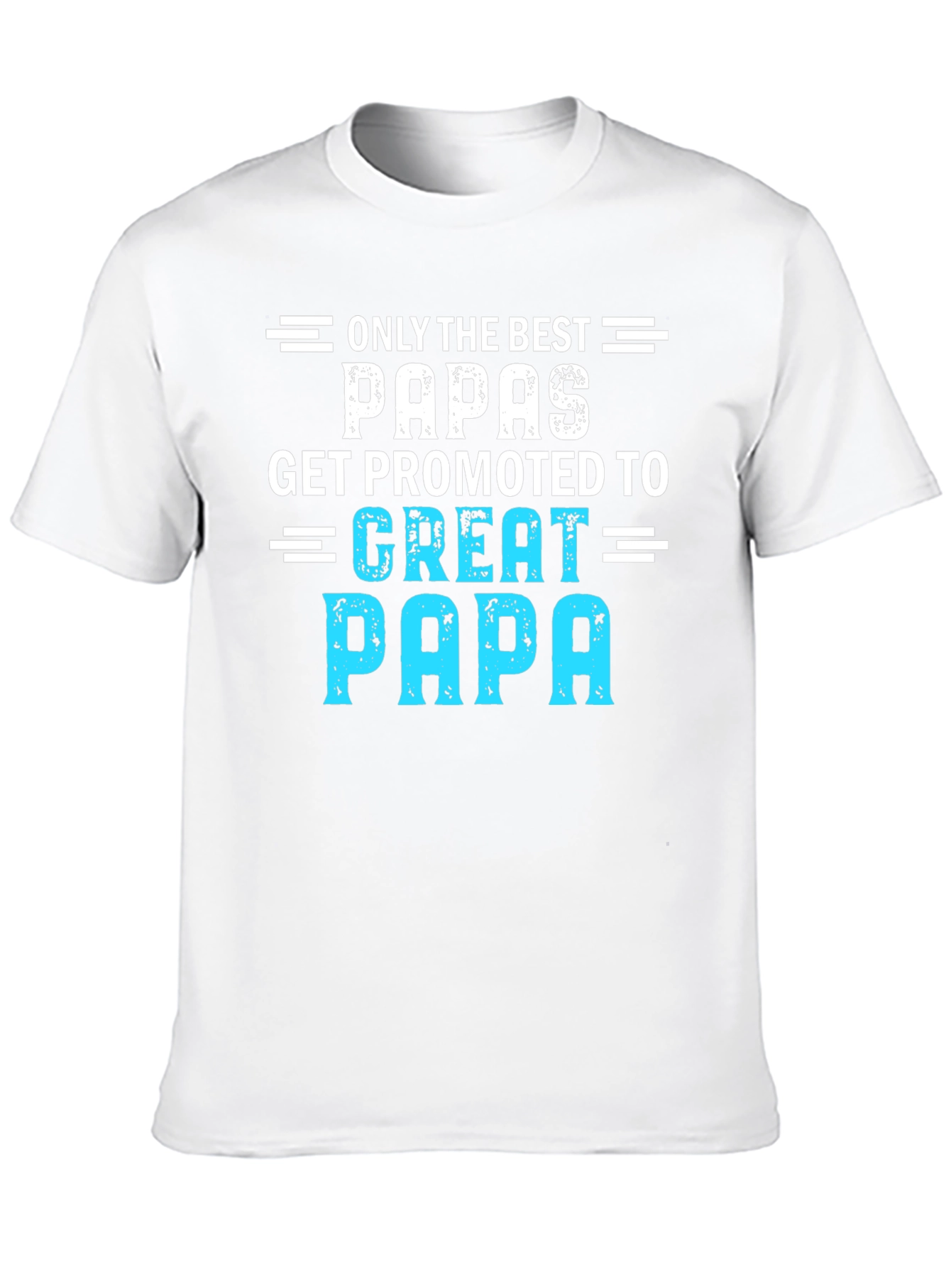 Best Papas Get Promoted Graphic Tee