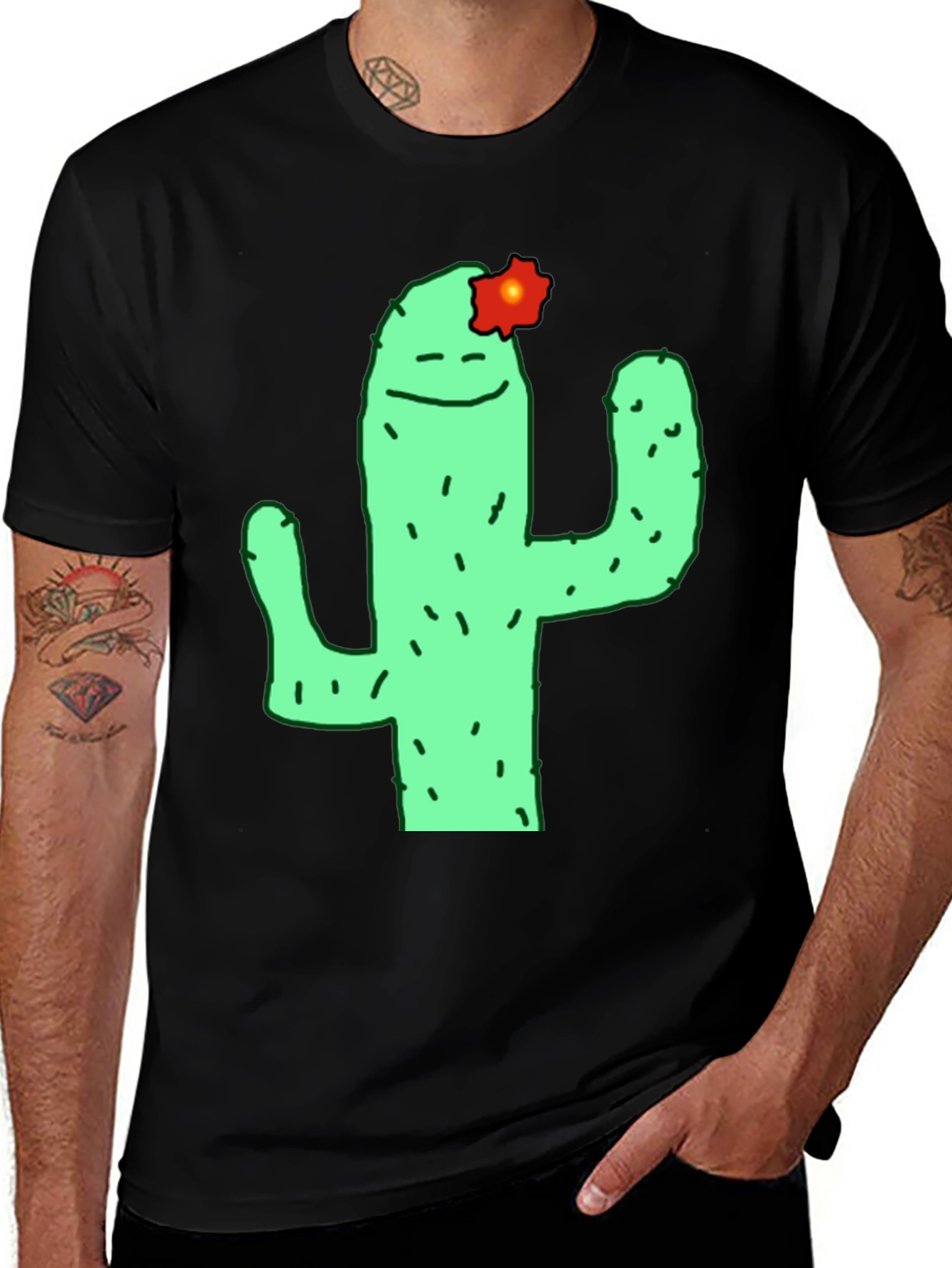 Cactus T-Shirt - Humorous Graphic Tee