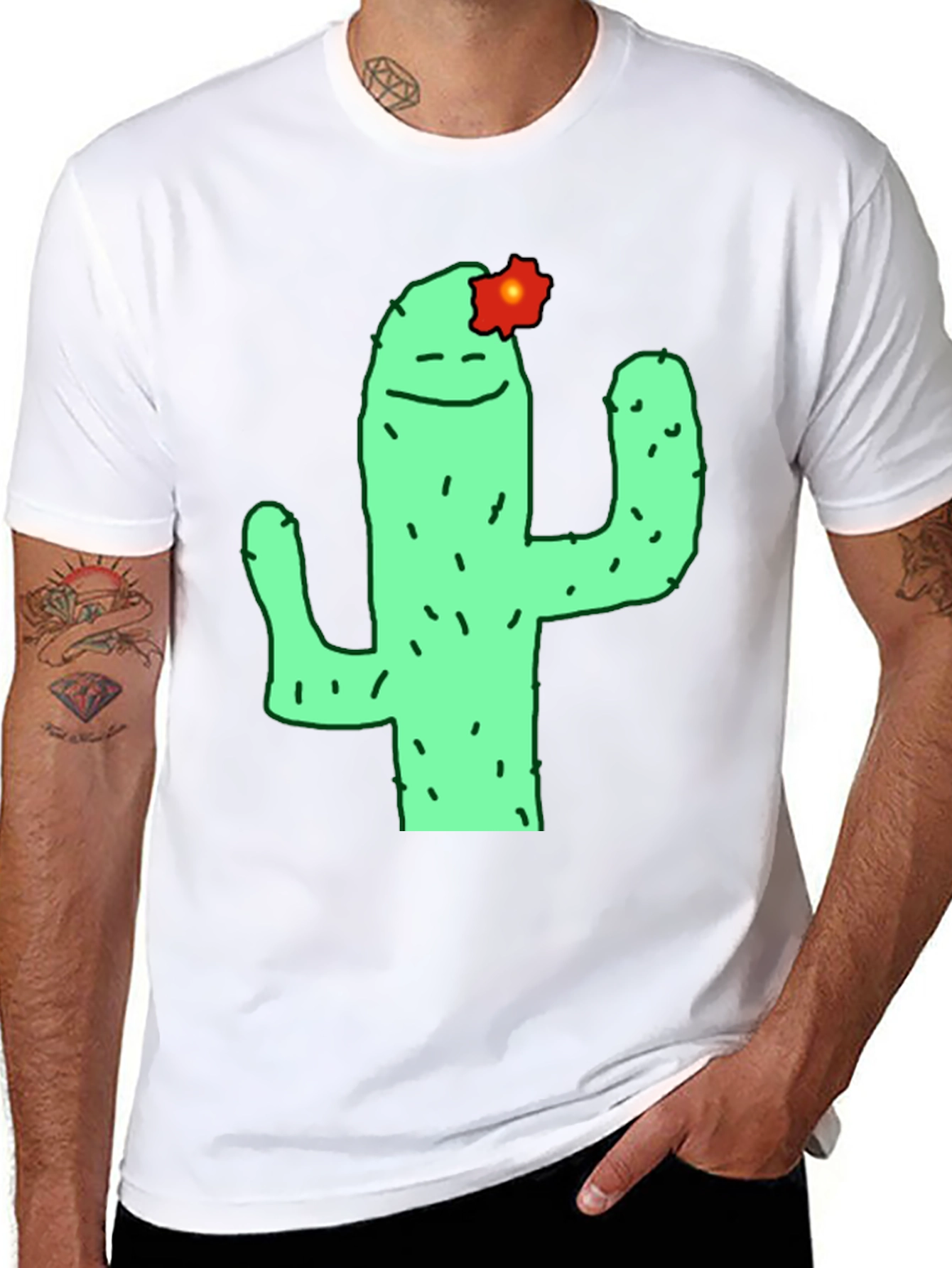 Cactus T-Shirt - Humorous Graphic Tee