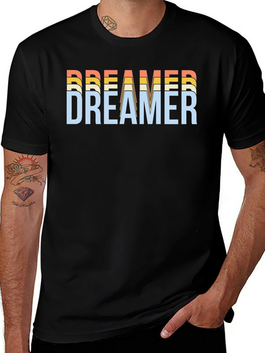Dreamer Retro Style Graphic T-Shirt